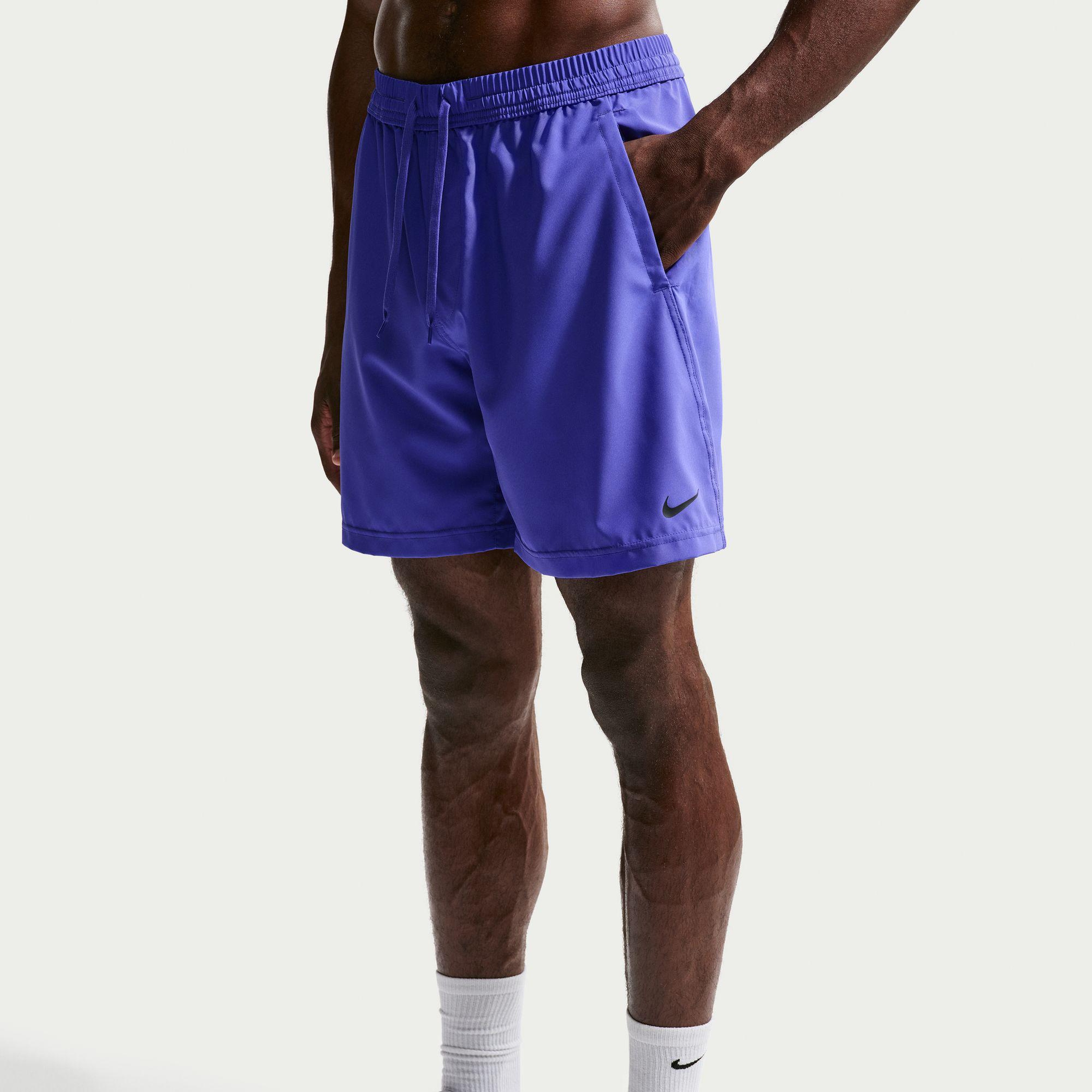 Nike Dri-Fit Form 18 cm Erkek Mor Şort