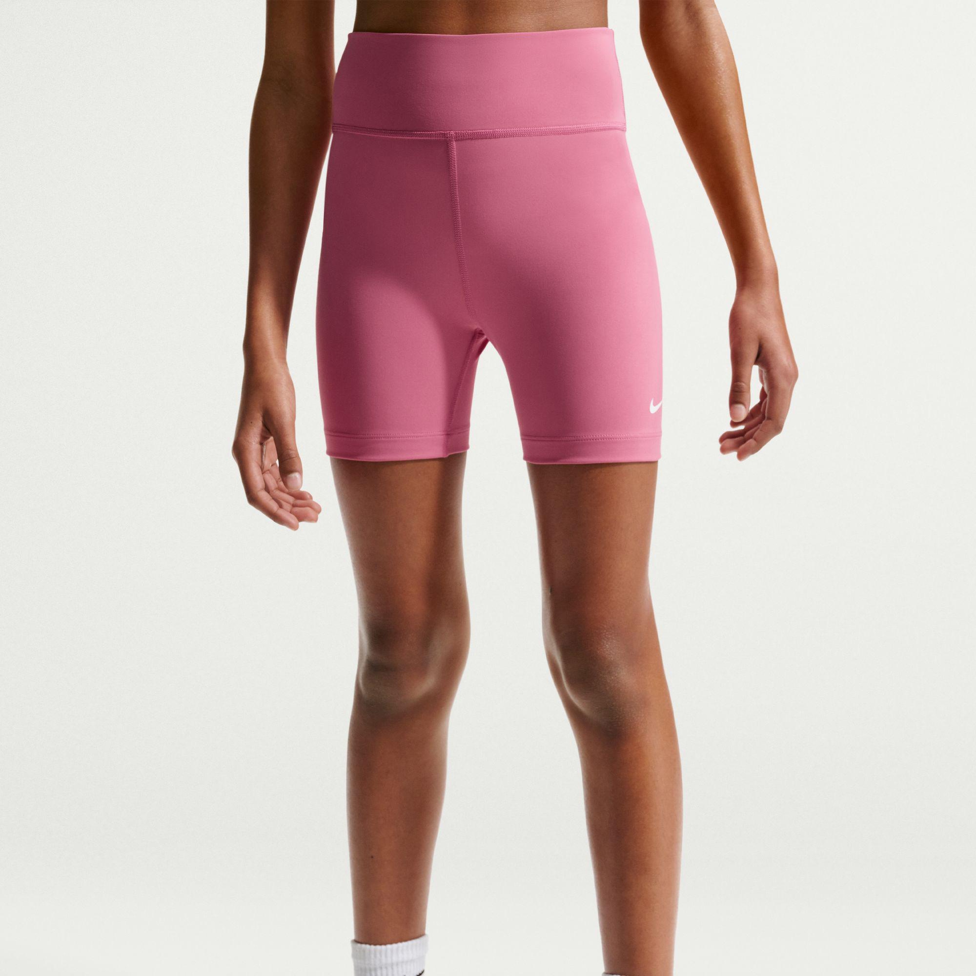 Nike Dri-Fit One 13 cm Çocuk Pembe Kısa Tayt