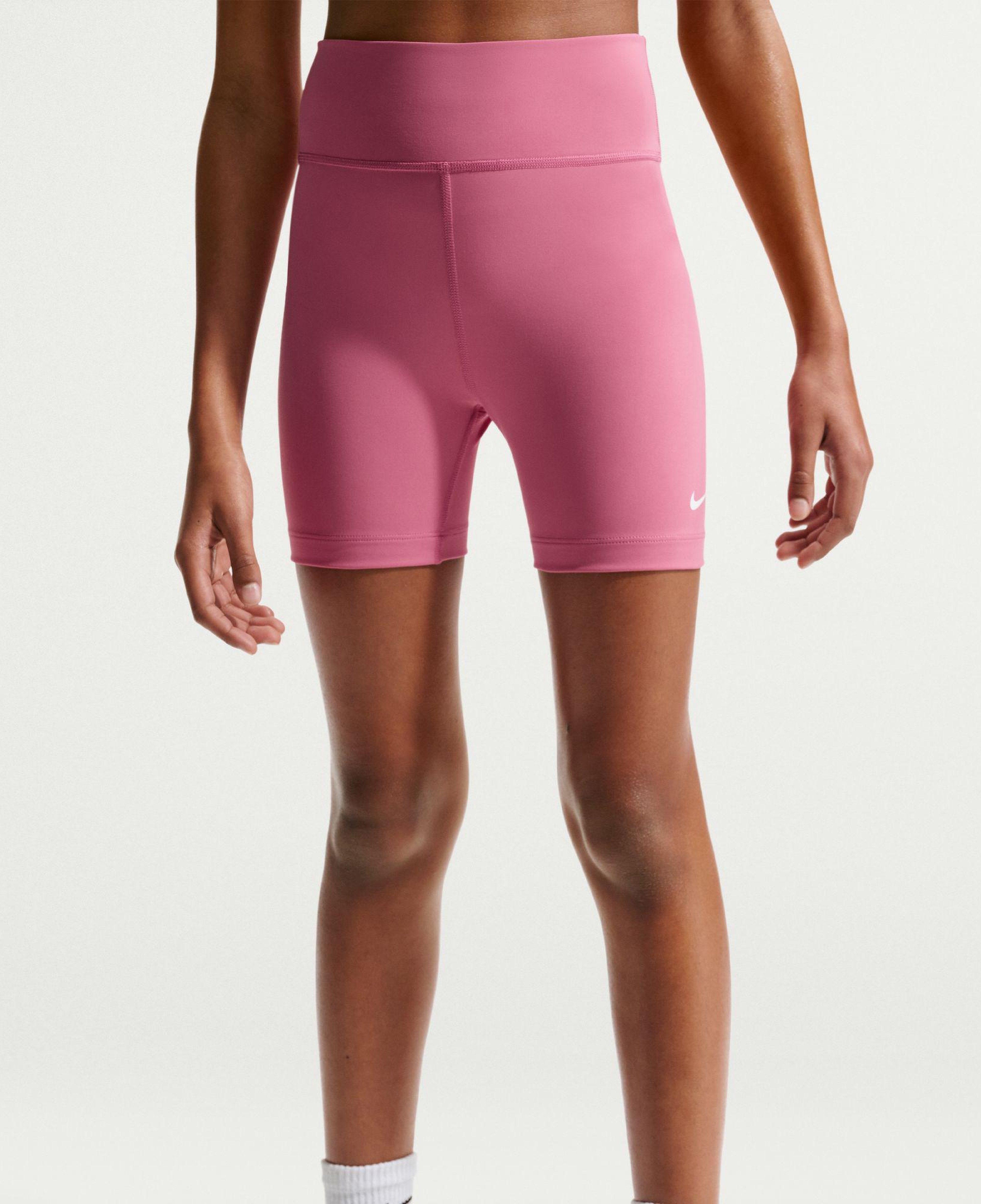 Nike Dri-Fit One 13 cm Çocuk Pembe Kısa Tayt
