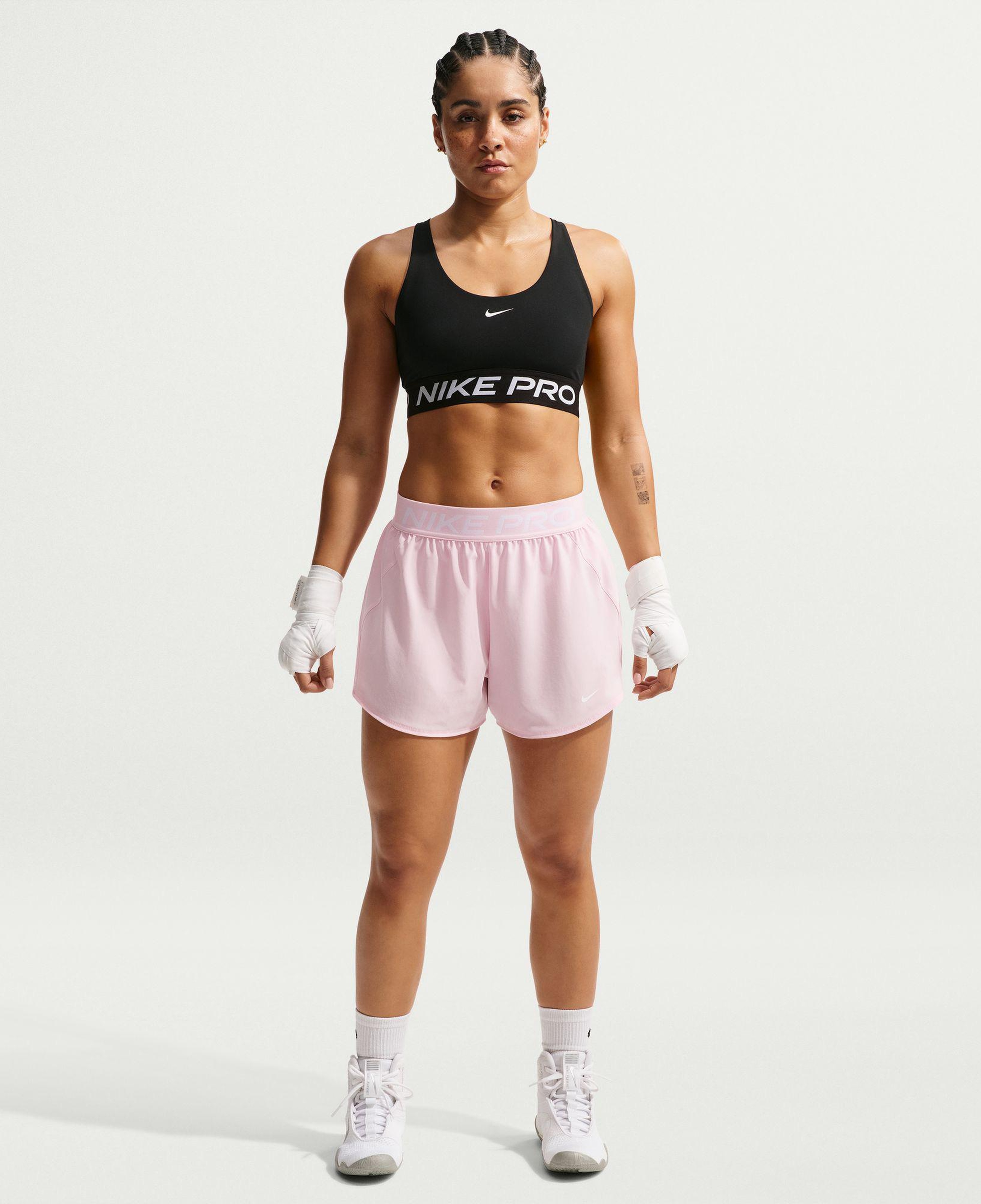 Nike Pro Dri-Fit 365 8 cm Woven Kadın Pembe Şort