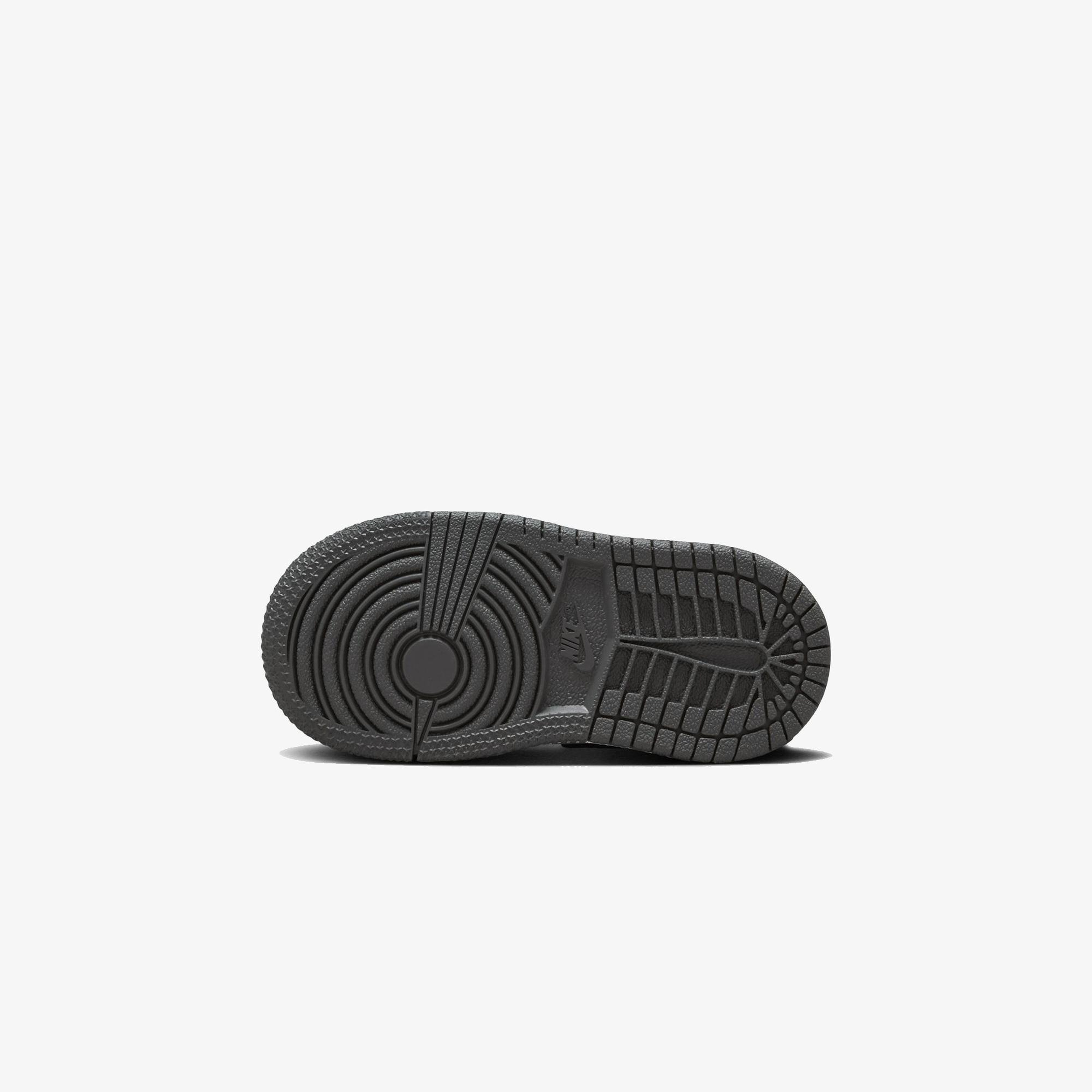 Jordan 1 Mid Çocuk Siyah Spor Ayakkabı