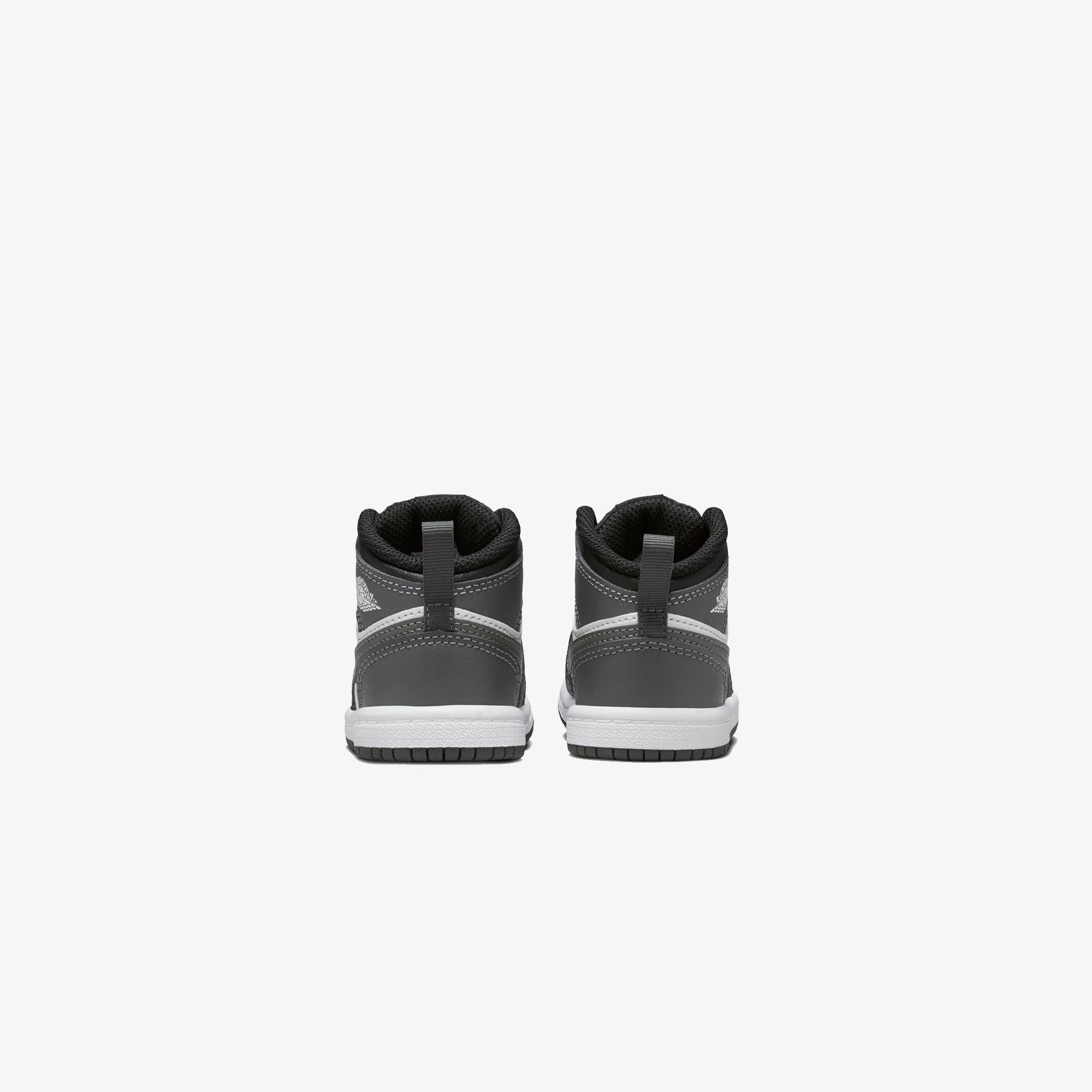 Jordan 1 Mid Çocuk Siyah Spor Ayakkabı