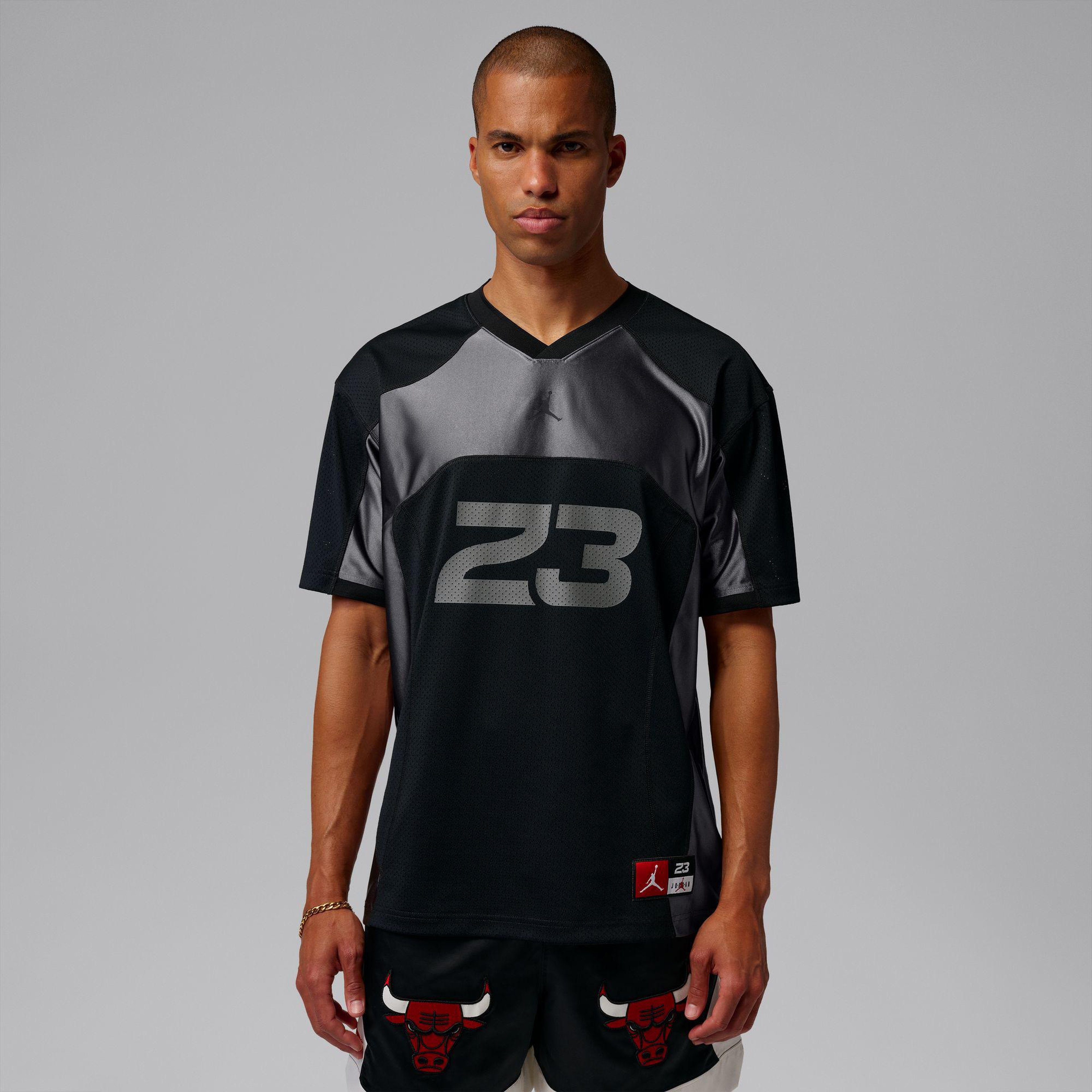 Jordan Flight Jersey Erkek Siyah T-Shirt
