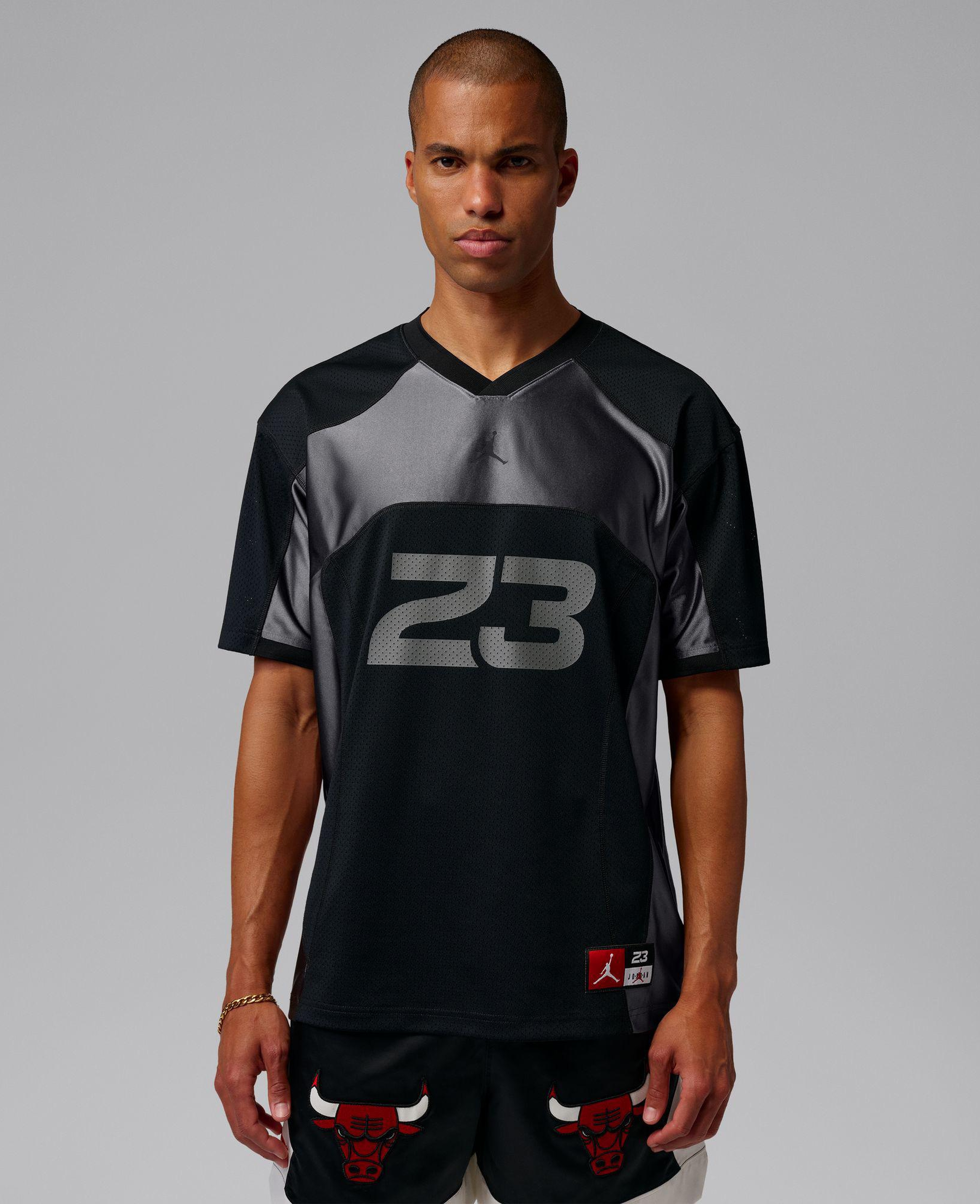 Jordan Flight Jersey Erkek Siyah T-Shirt