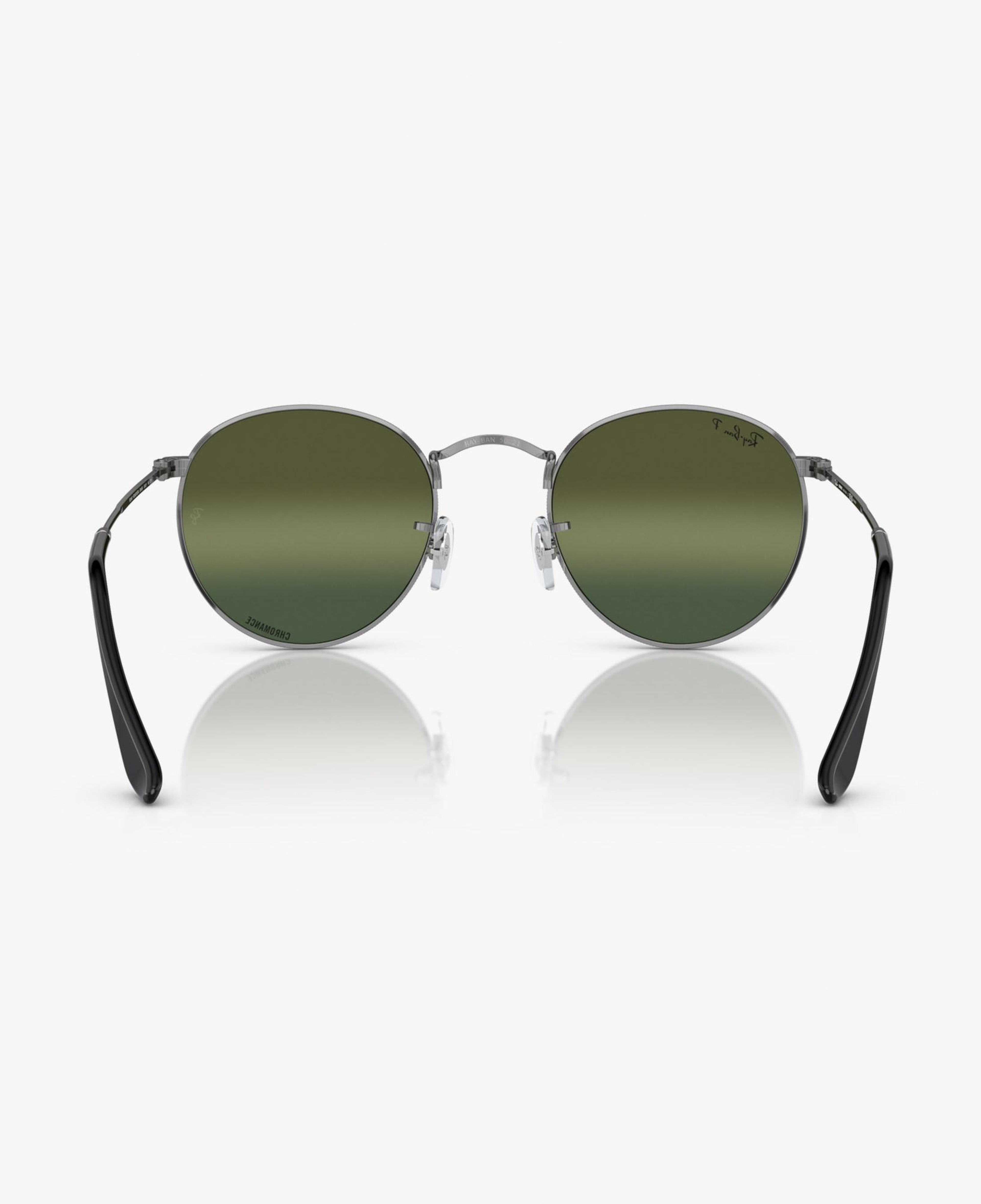 Ray-Ban Round Metal Polarized Erkek Yeşil Güneş Gözlüğü