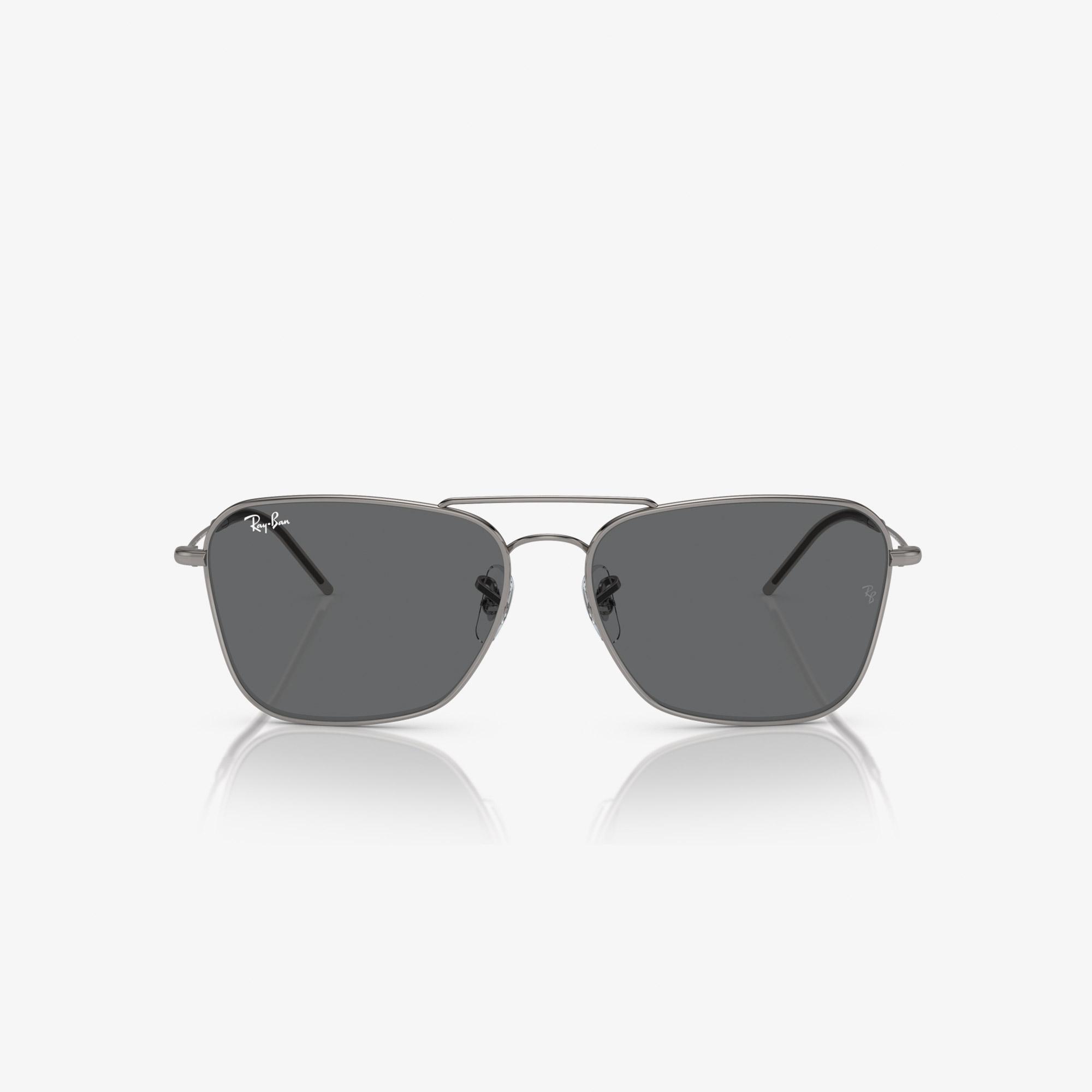 Ray-Ban Square Unisex Gri Güneş Gözlüğü