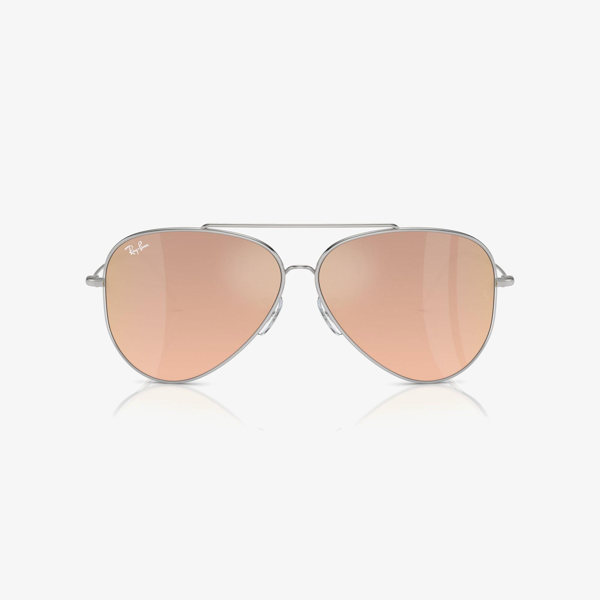 Ray-Ban Aviator Reverse Unisex Gri Güneş Gözlüğü