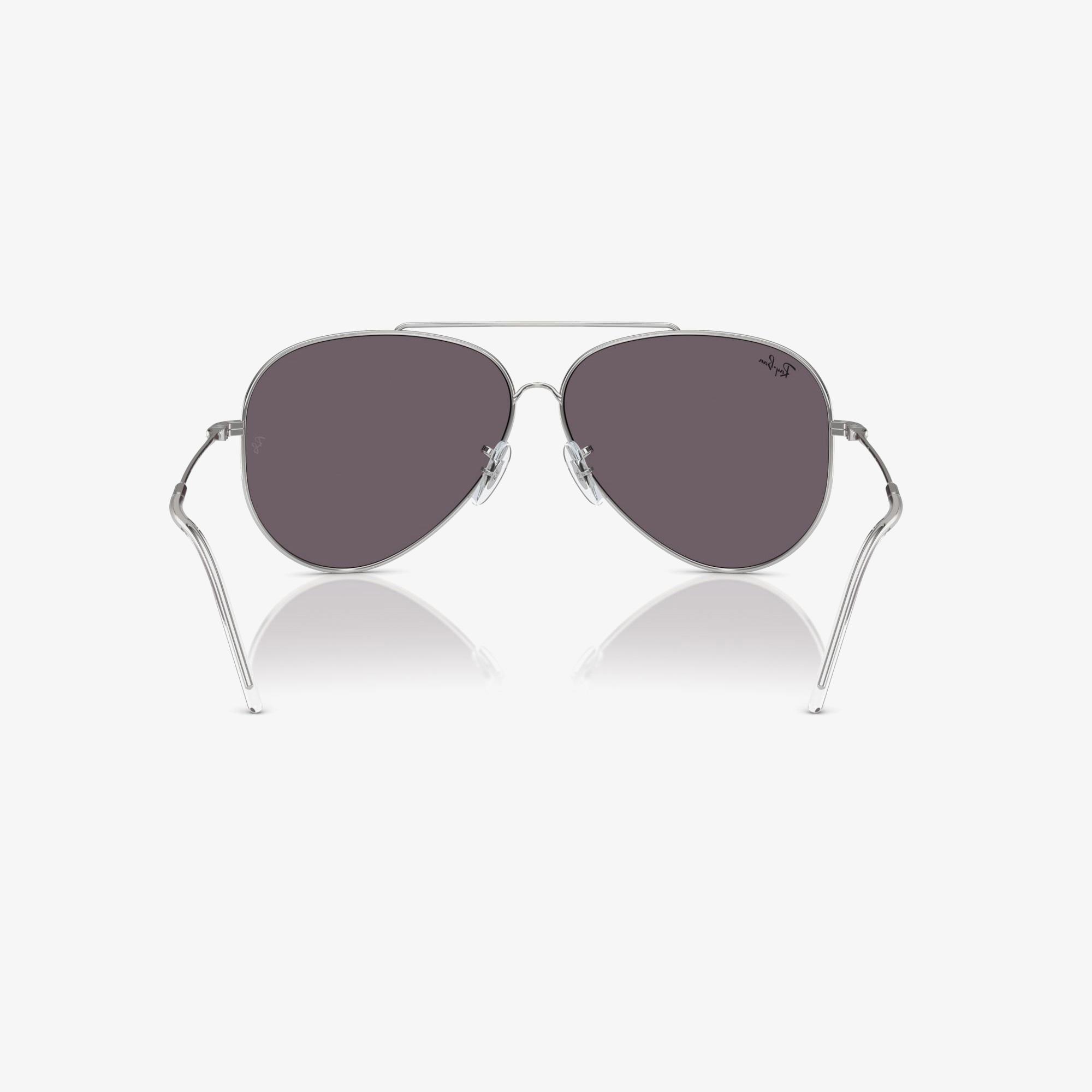 Ray-Ban Aviator Reverse Unisex Gri Güneş Gözlüğü
