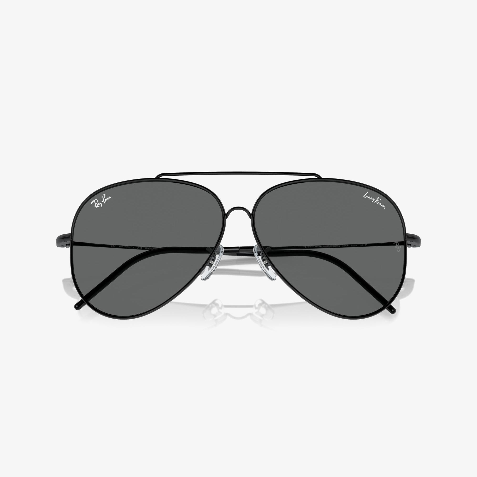 Ray-Ban Aviator Reverse Unisex Gri Güneş Gözlüğü