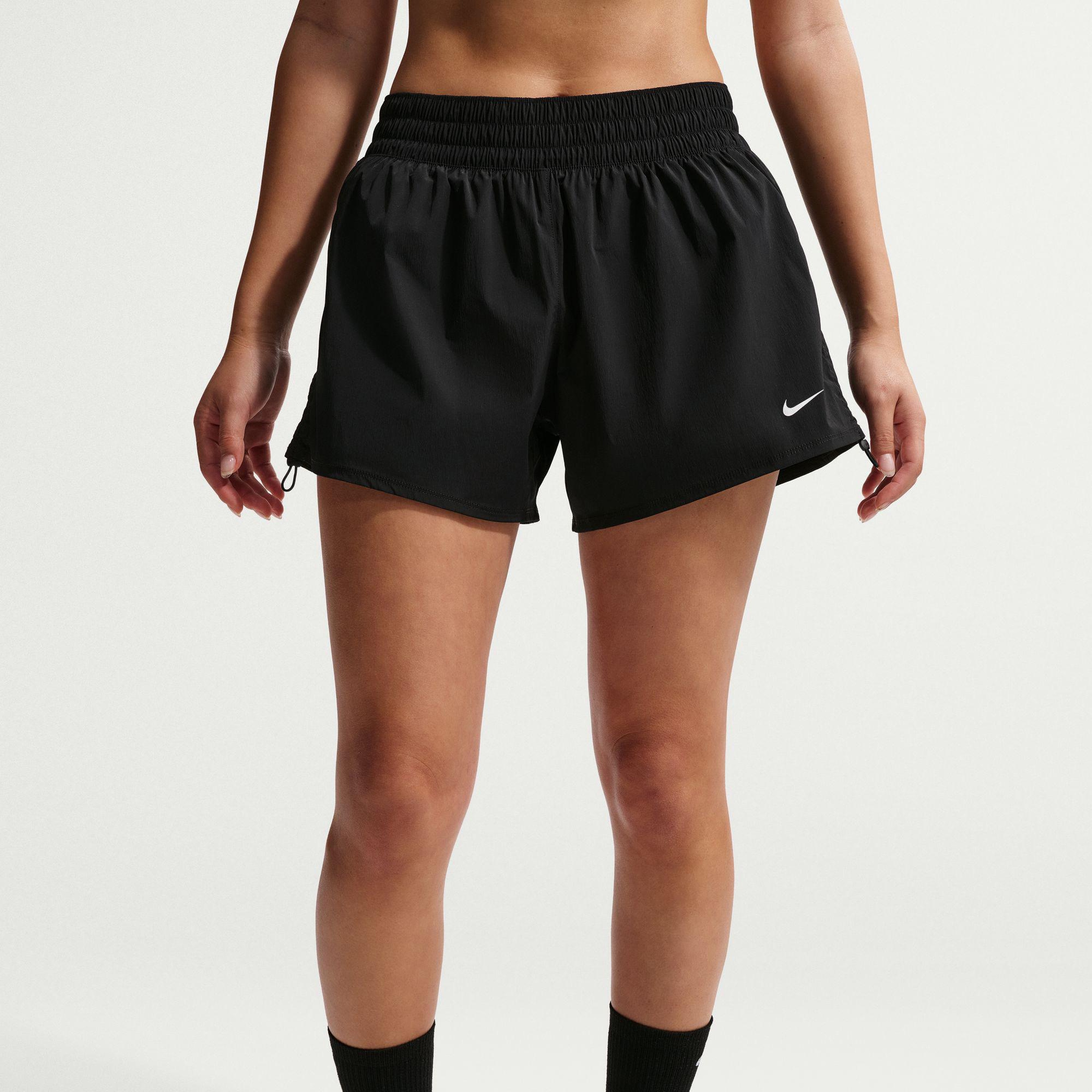 Nike One Dri-Fit High Rise 13 cm Kadın Siyah Şort