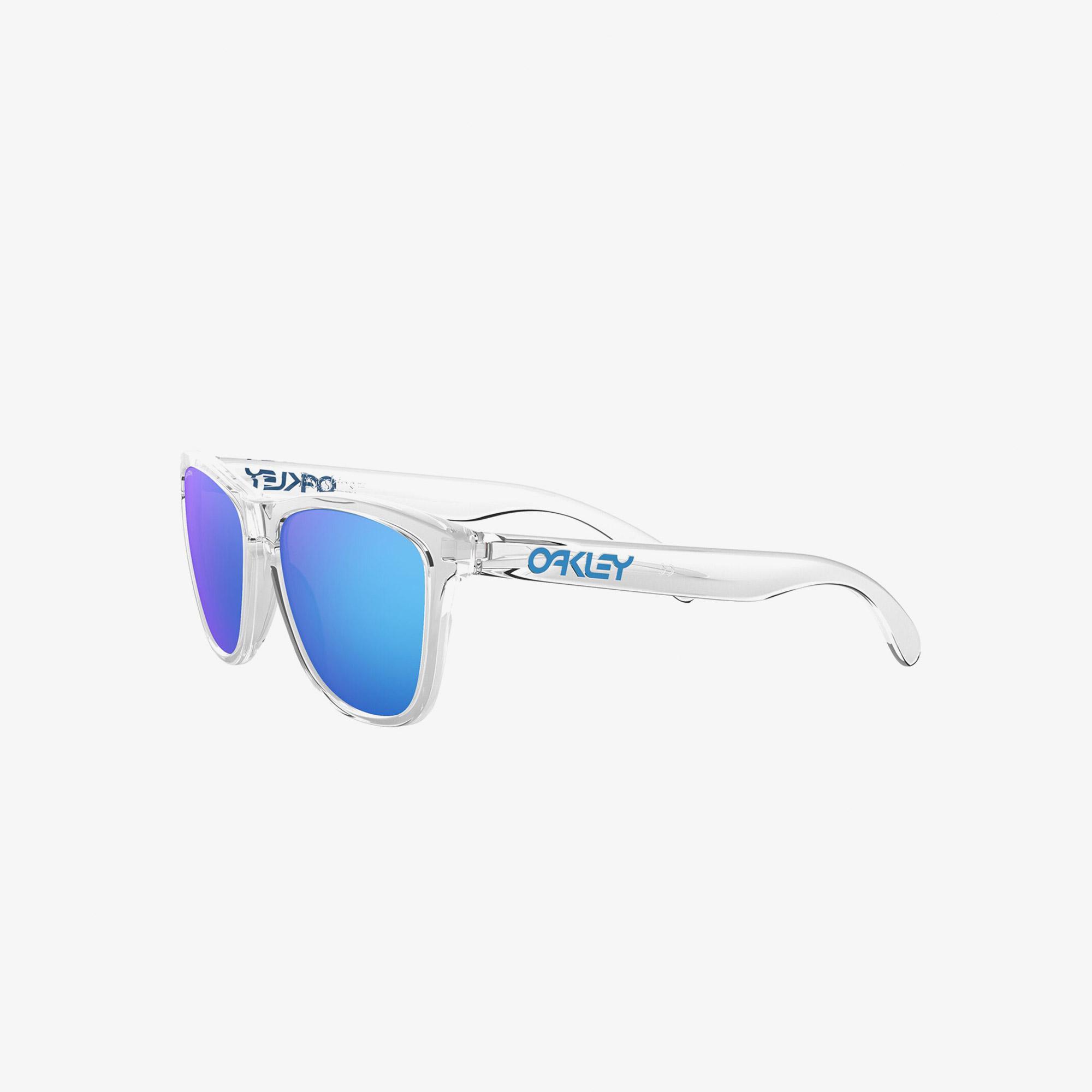 OAKLEY 0OO9013 Frogskins Erkek Crystal Clear Güneş Gözlüğü