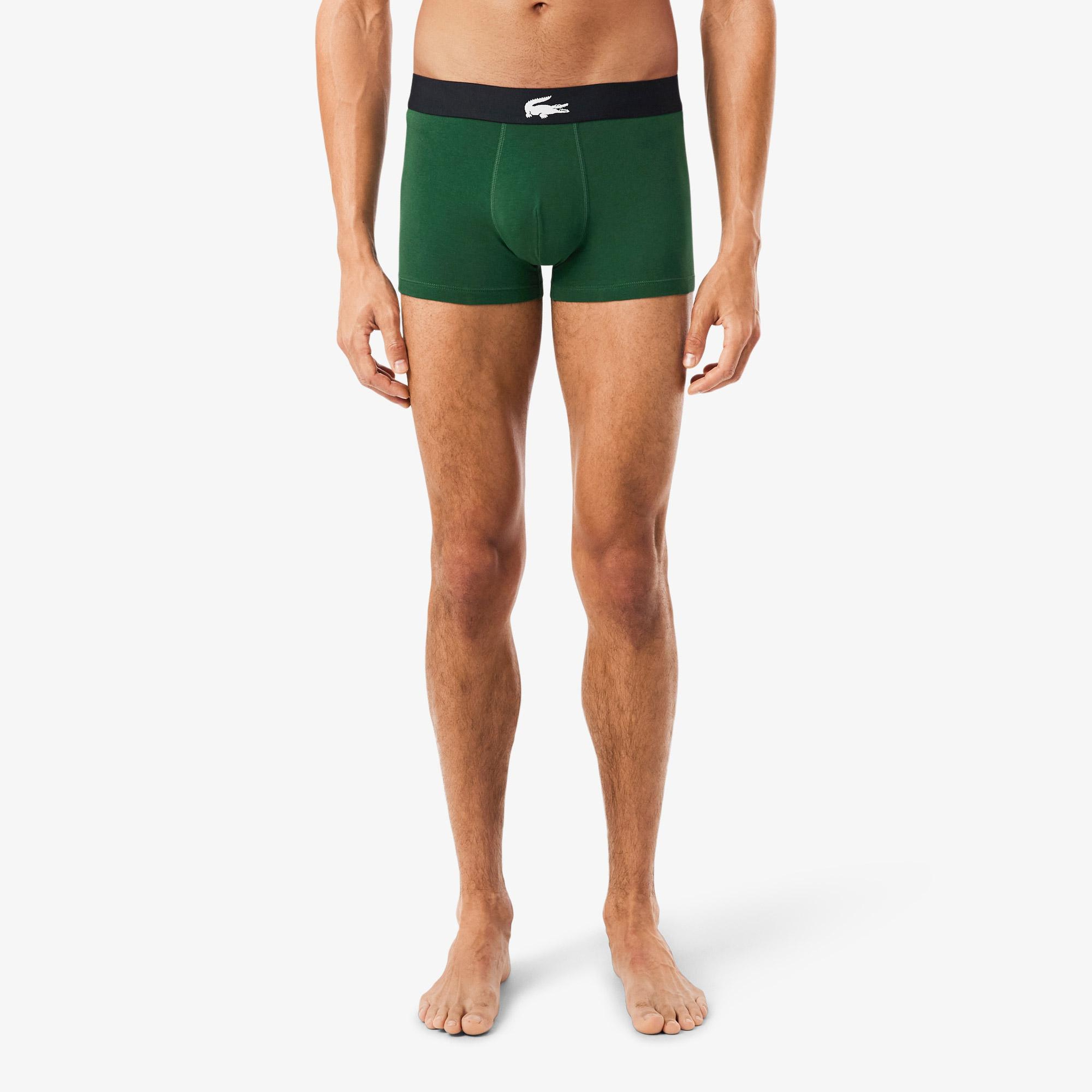 Erkek 3'lü Renkli Boxer