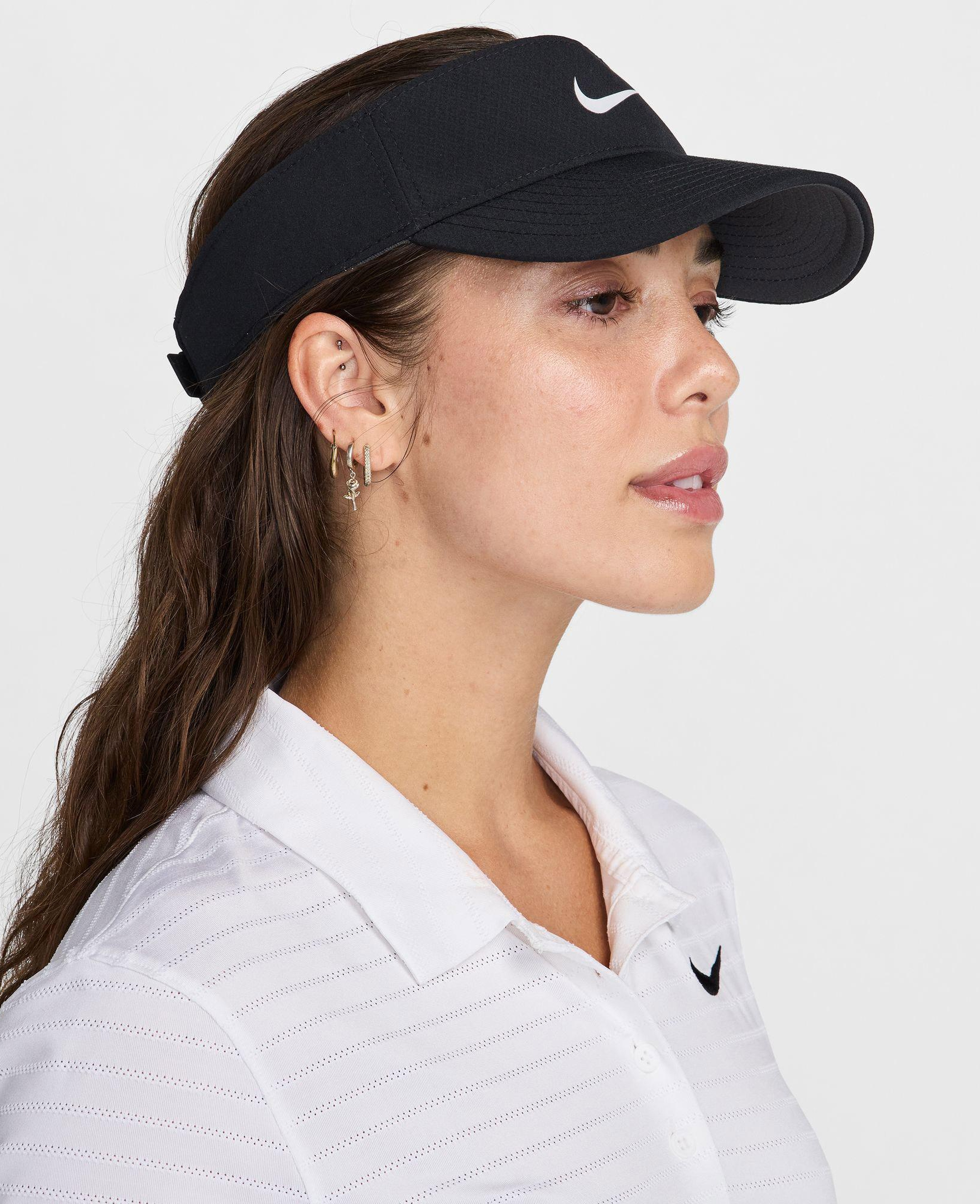 Nike Dri-Fit Ace Visor Unisex Siyah Tenis Şapkası