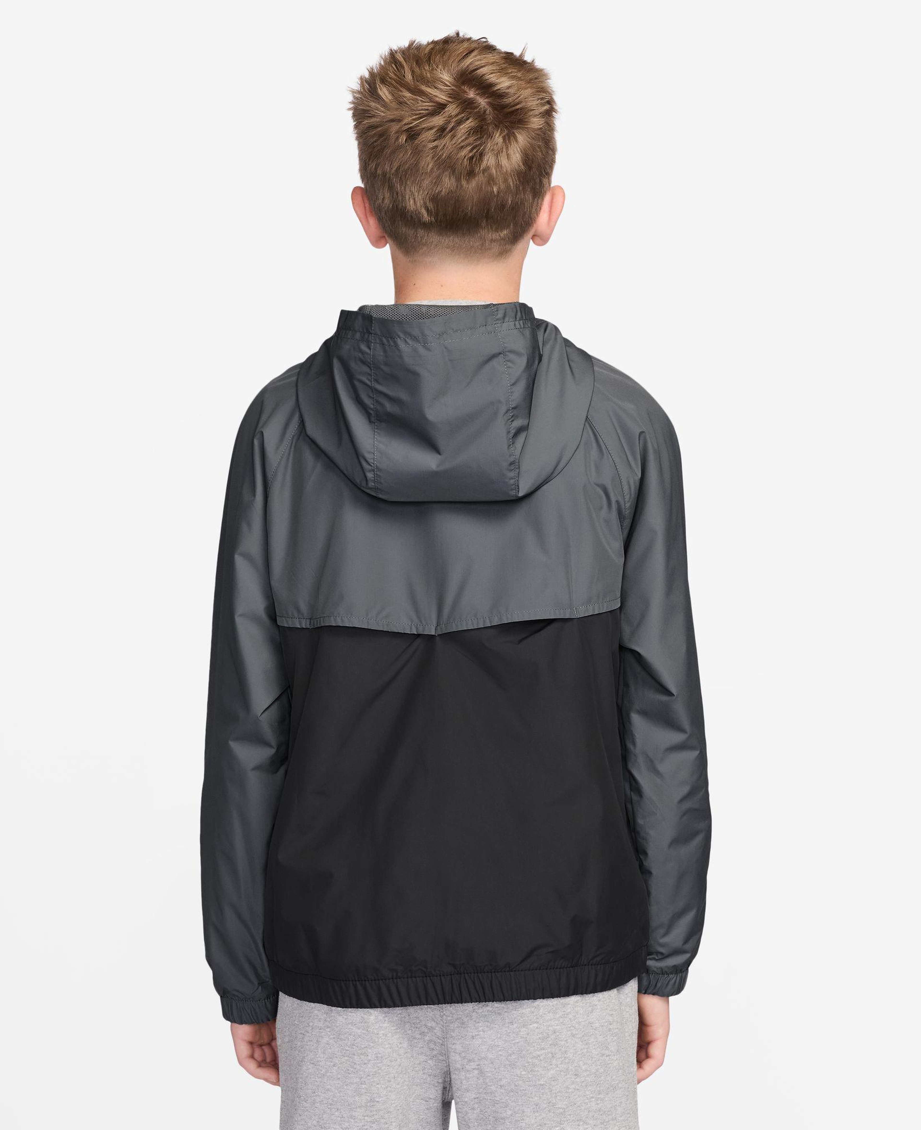Nike Sportswear Repel Windrunner Çocuk Gri Ceket