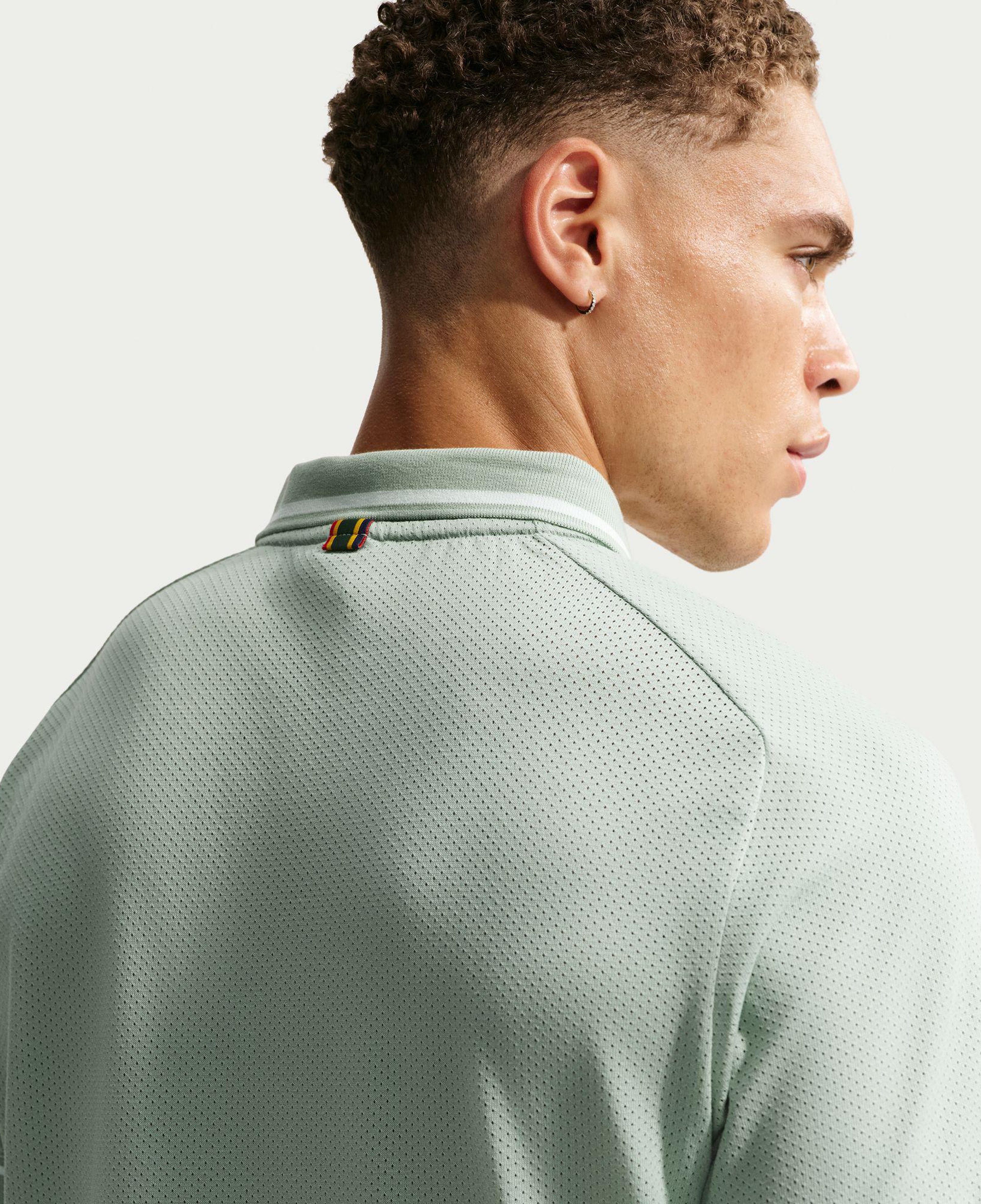 Nike Court Heritage Erkek Yeşil Polo
