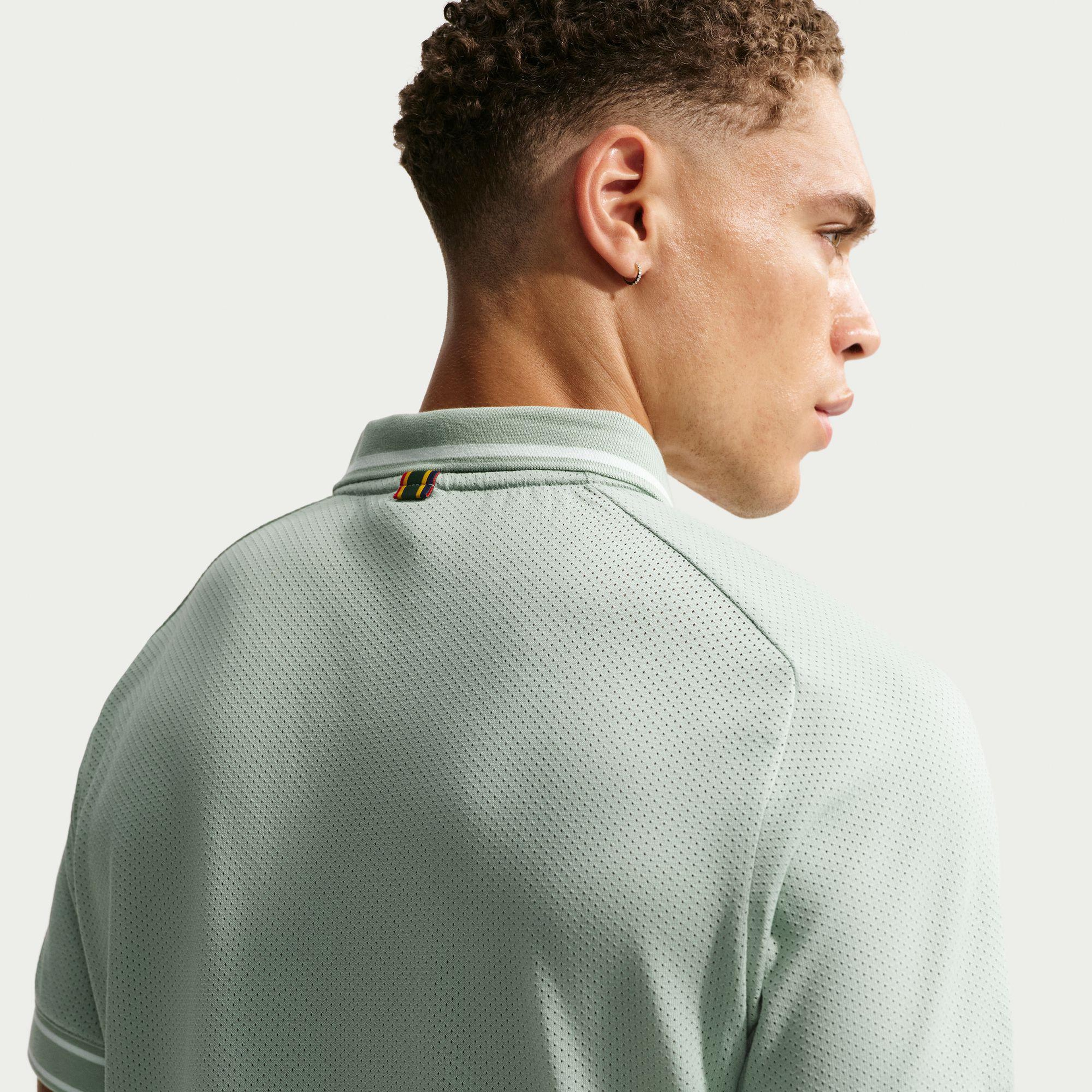 Nike Court Heritage Erkek Yeşil Polo