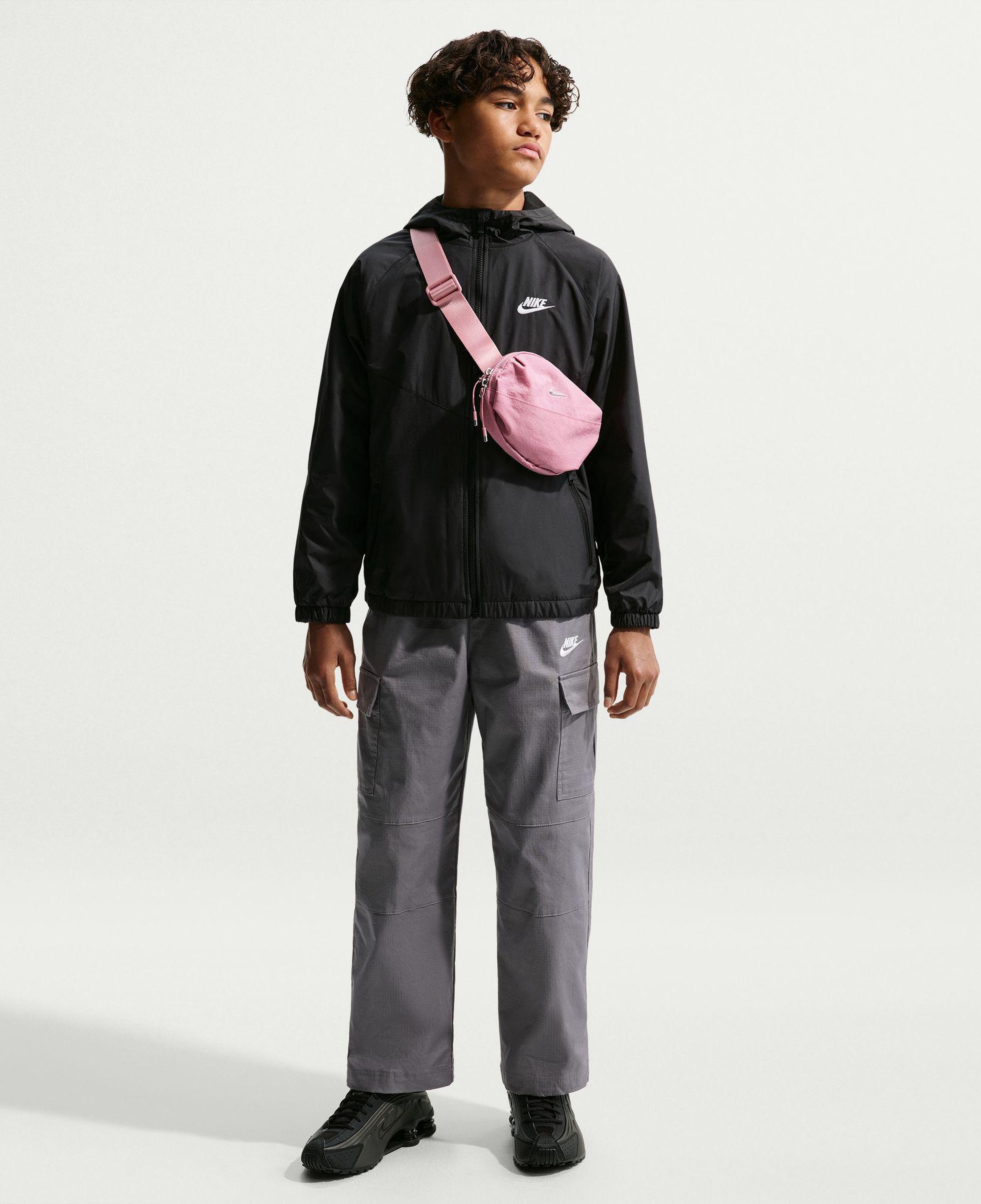 Nike Sportswear Repel Windrunner Çocuk Siyah Ceket