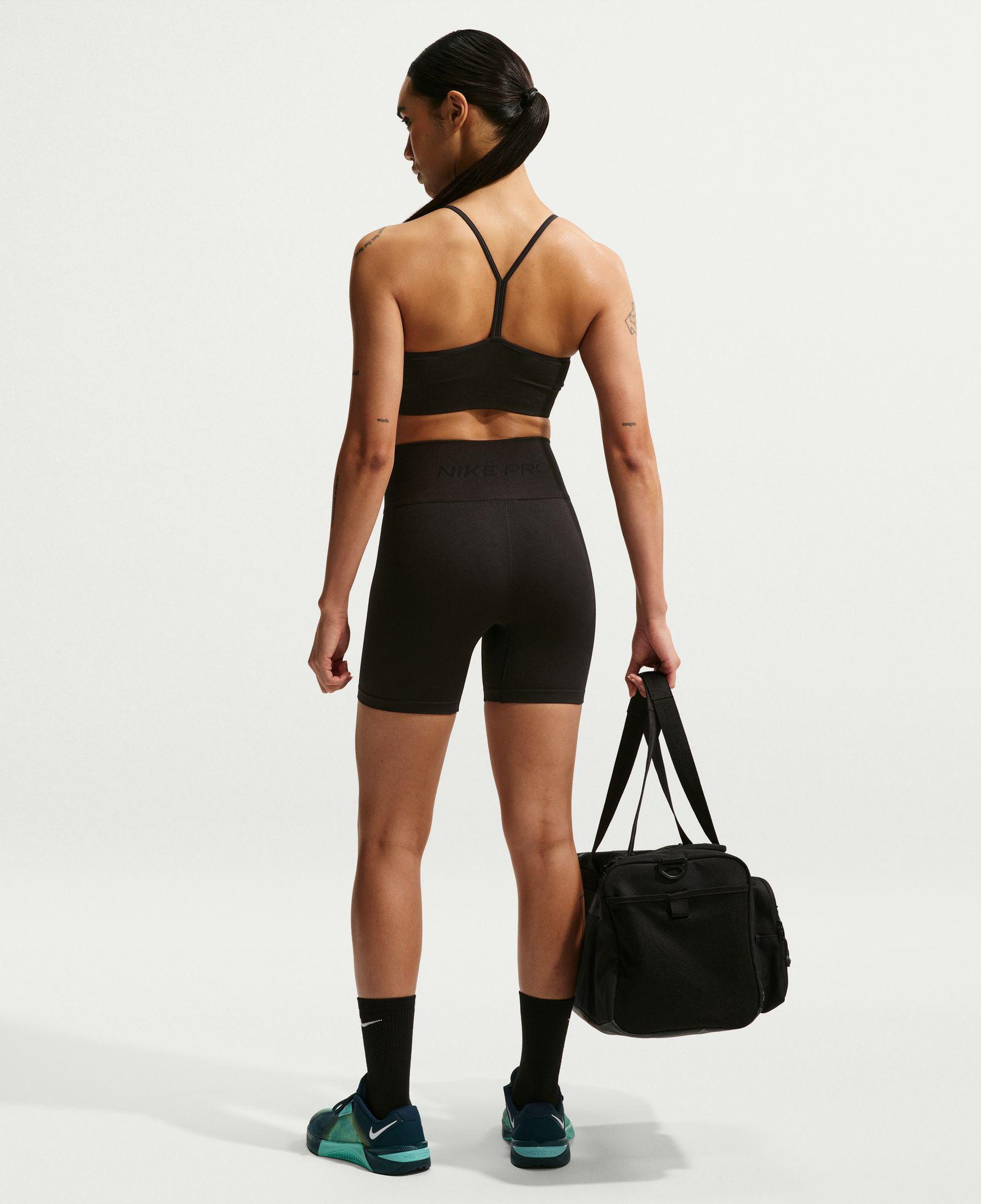 Nike Pro Dri-Fit Seamless High Rise 13 cm Kadın Siyah Kısa Tayt