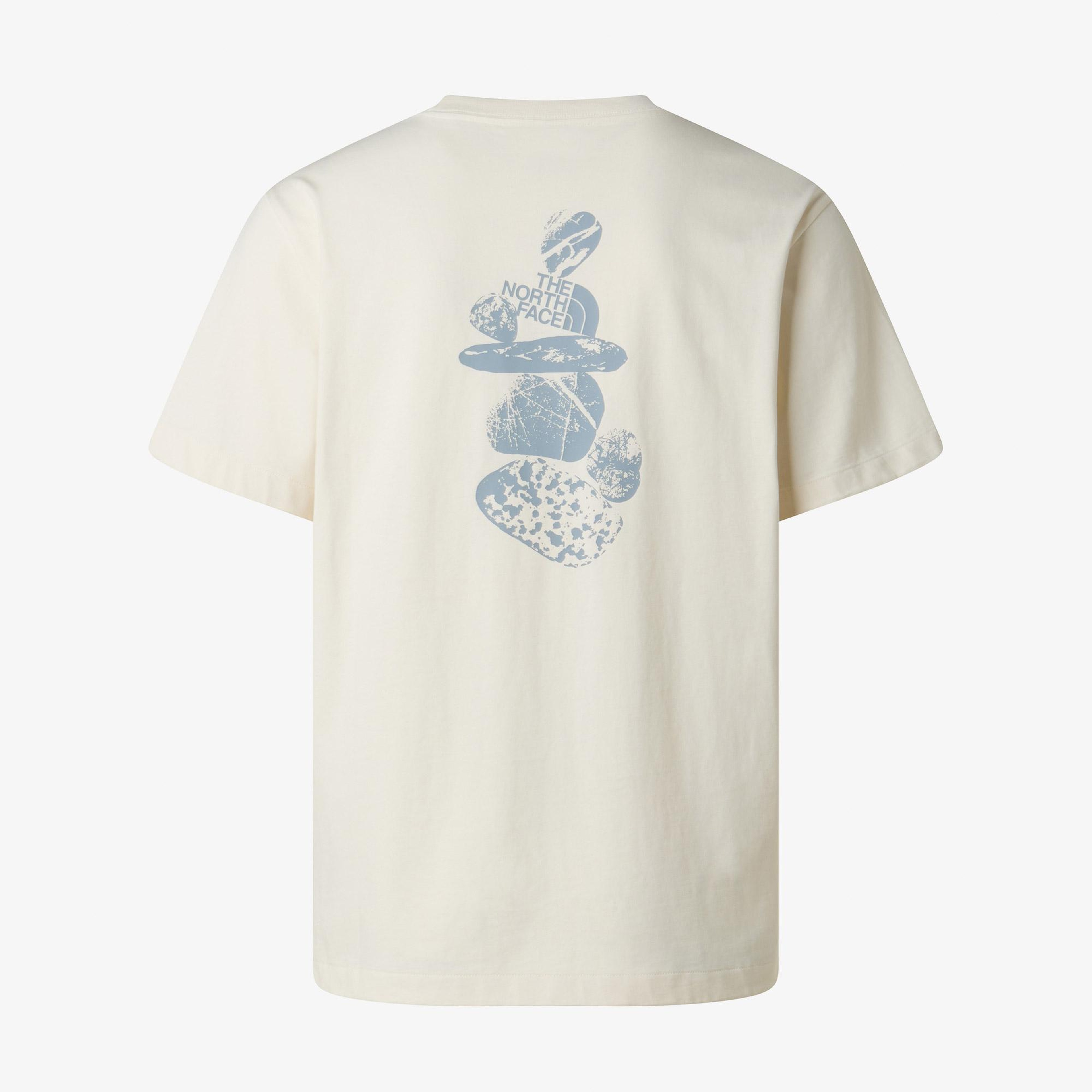 The North Face Stones Relaxed Erkek Beyaz T-Shirt