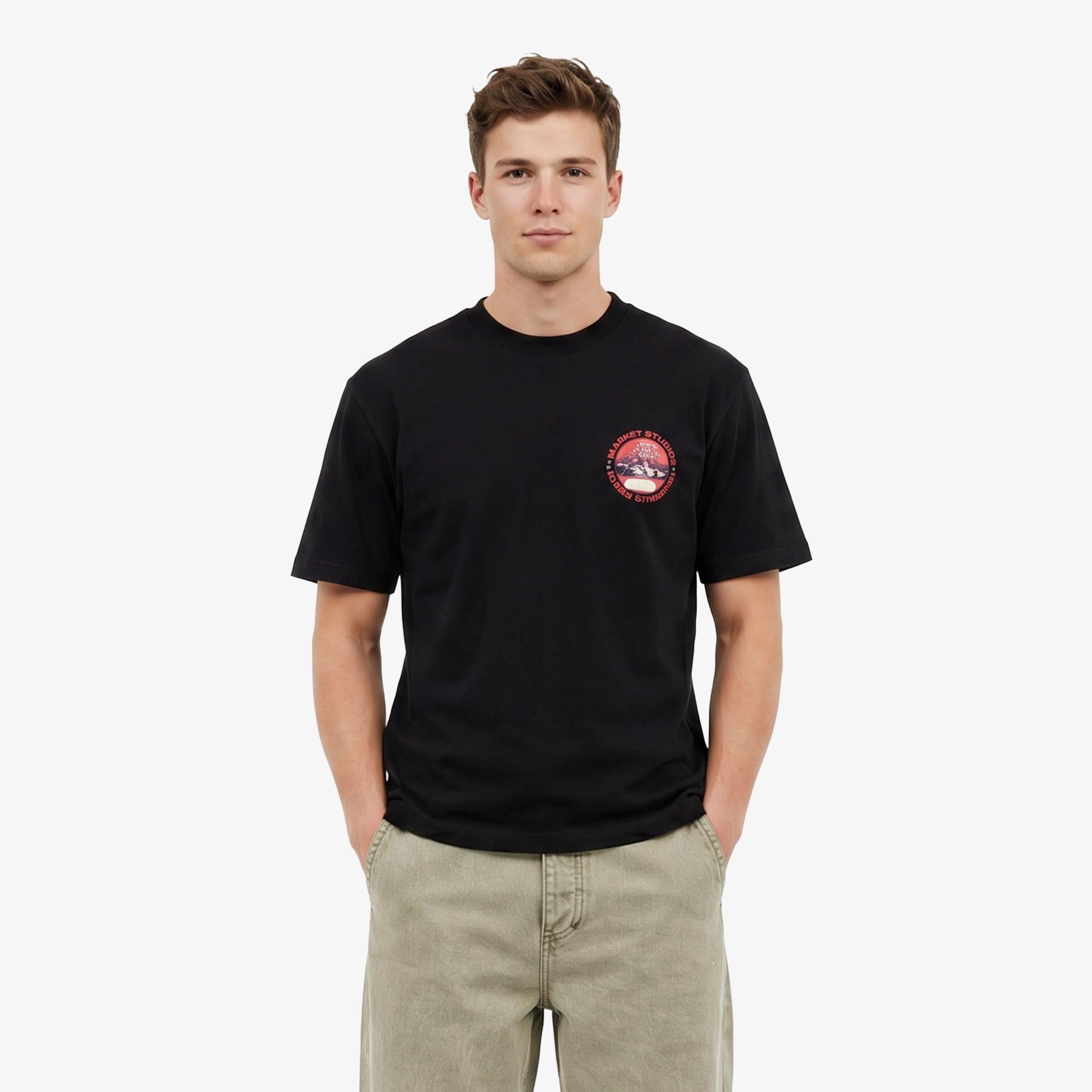Market Have A Nice Race Erkek Siyah T-Shirt