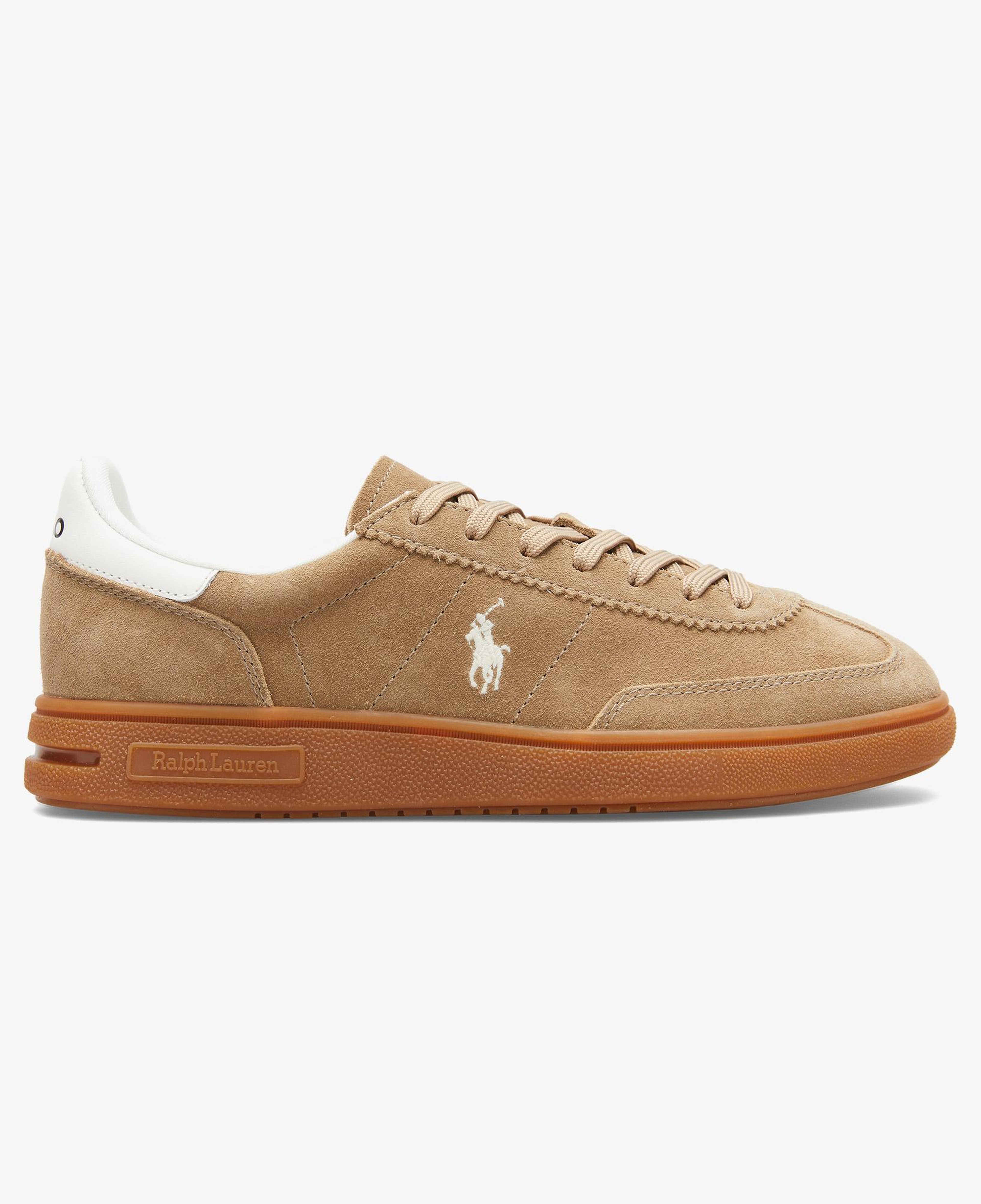 Polo Ralph Lauren Bedford Pp Low Top Lace Kadın Kahverengi Sneaker
