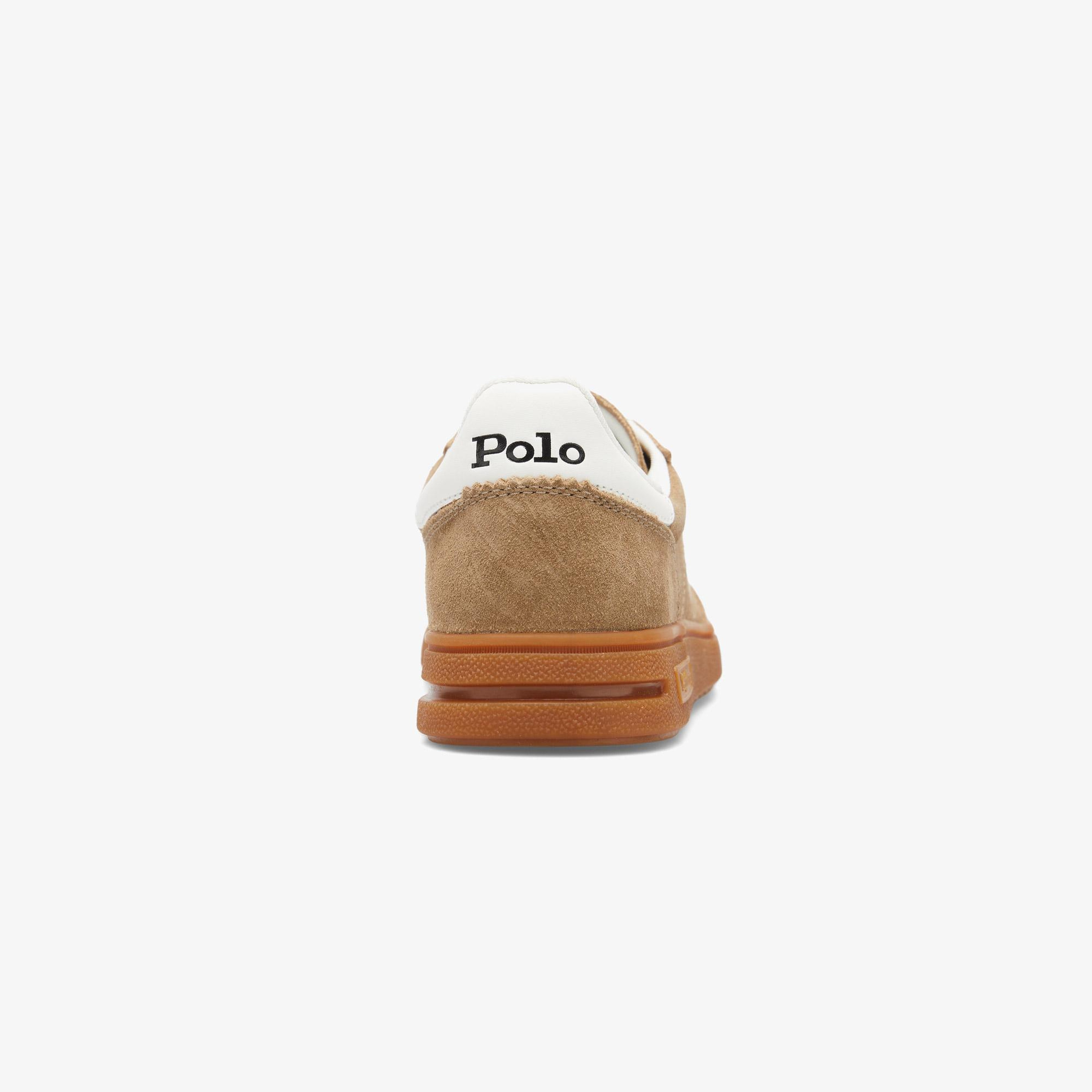 Polo Ralph Lauren Bedford Pp Low Top Lace Kadın Kahverengi Sneaker