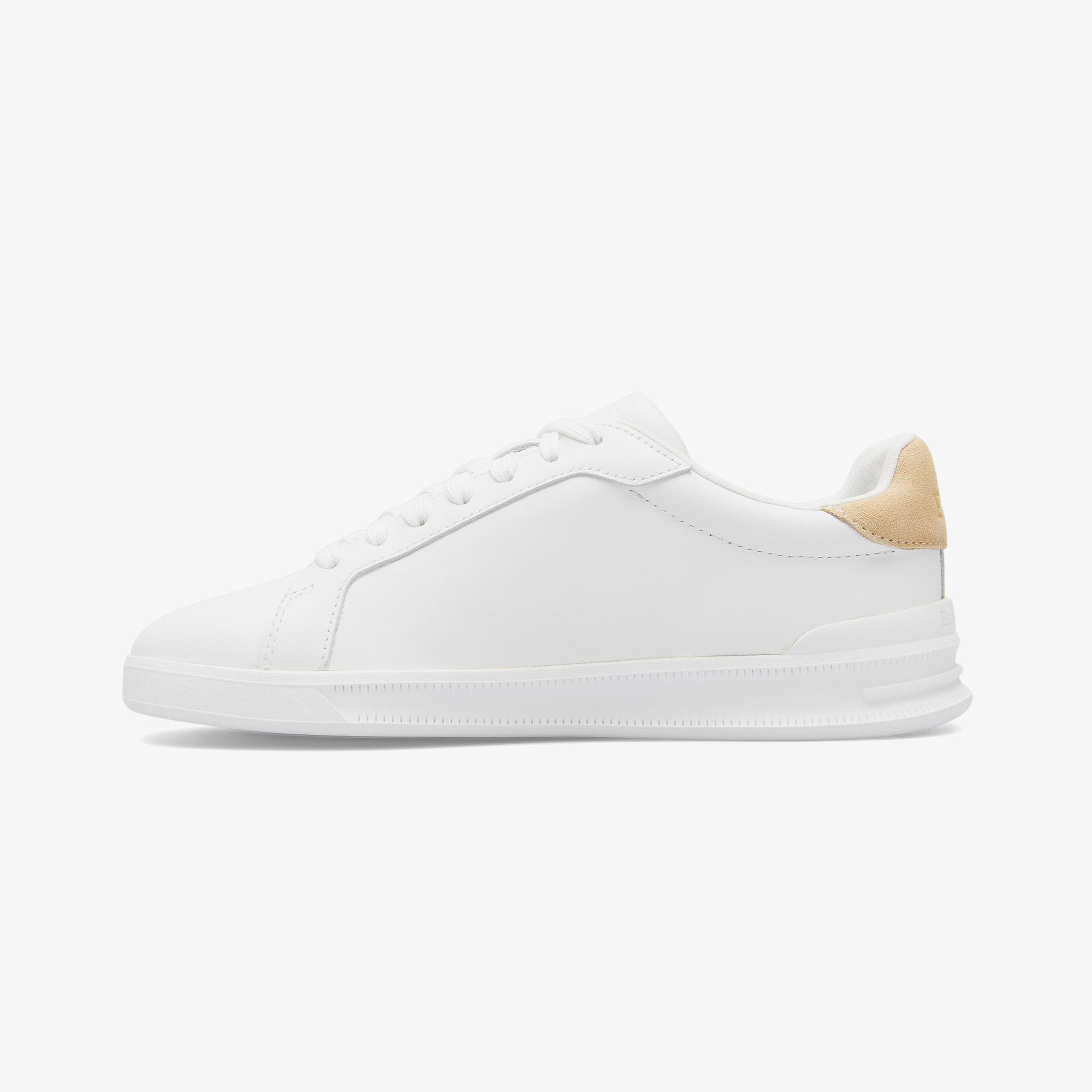 Polo Ralph Lauren Hrt Ct II Low Top Lace Kadın Beyaz Sneaker