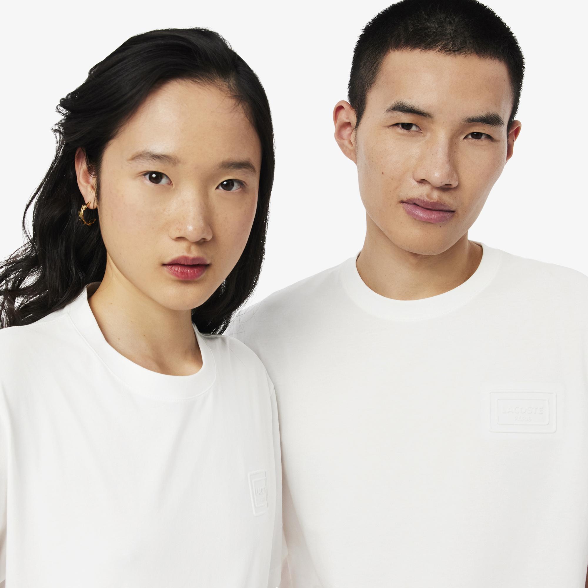 Embossed Branding Jersey T-shirt