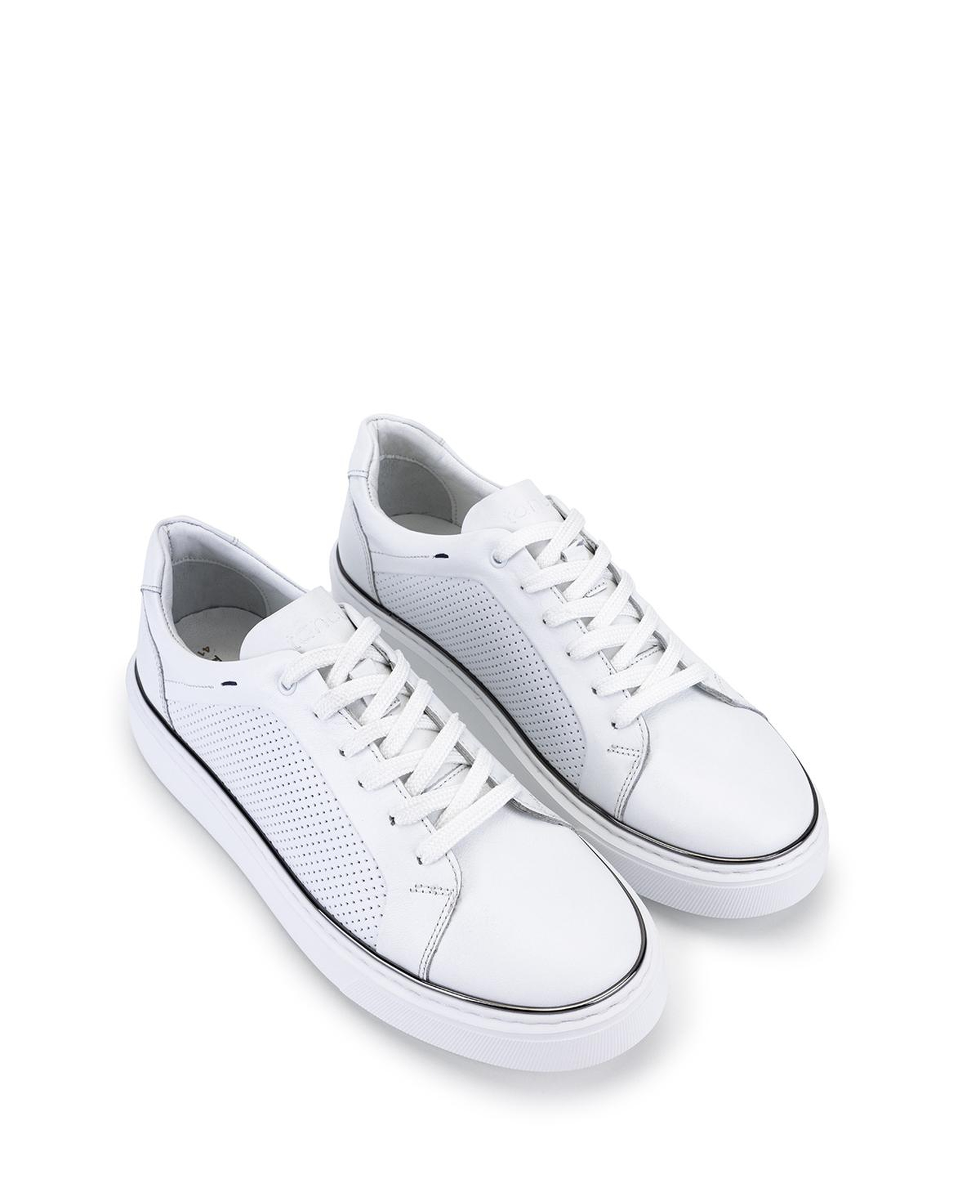 Tamer Tanca Erkek Hakiki Deri Beyaz Sneakers & Spor Ayakkabı