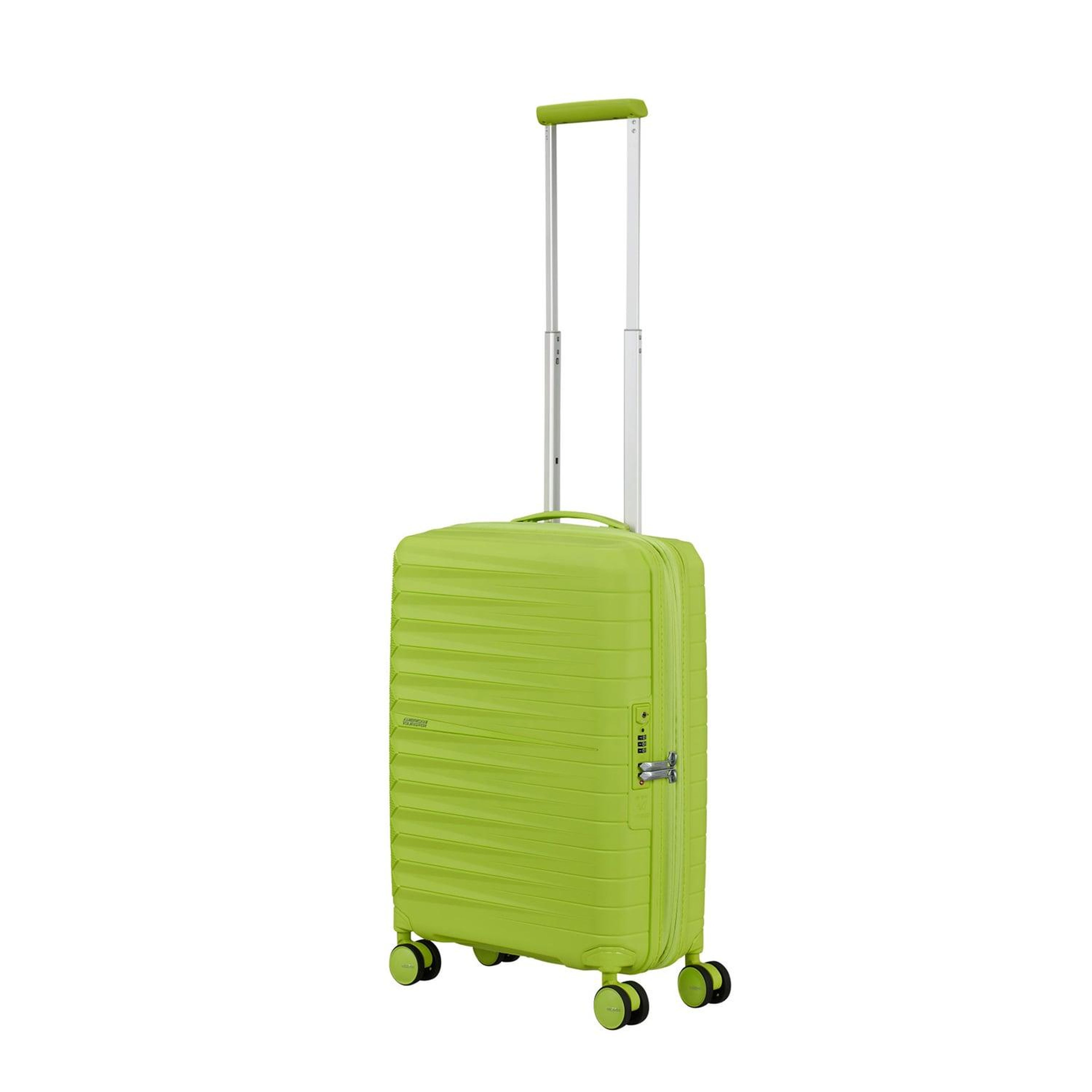 American Tourister Fastforward Yeşil Körüklü 55/20 Kabin Boy Valiz