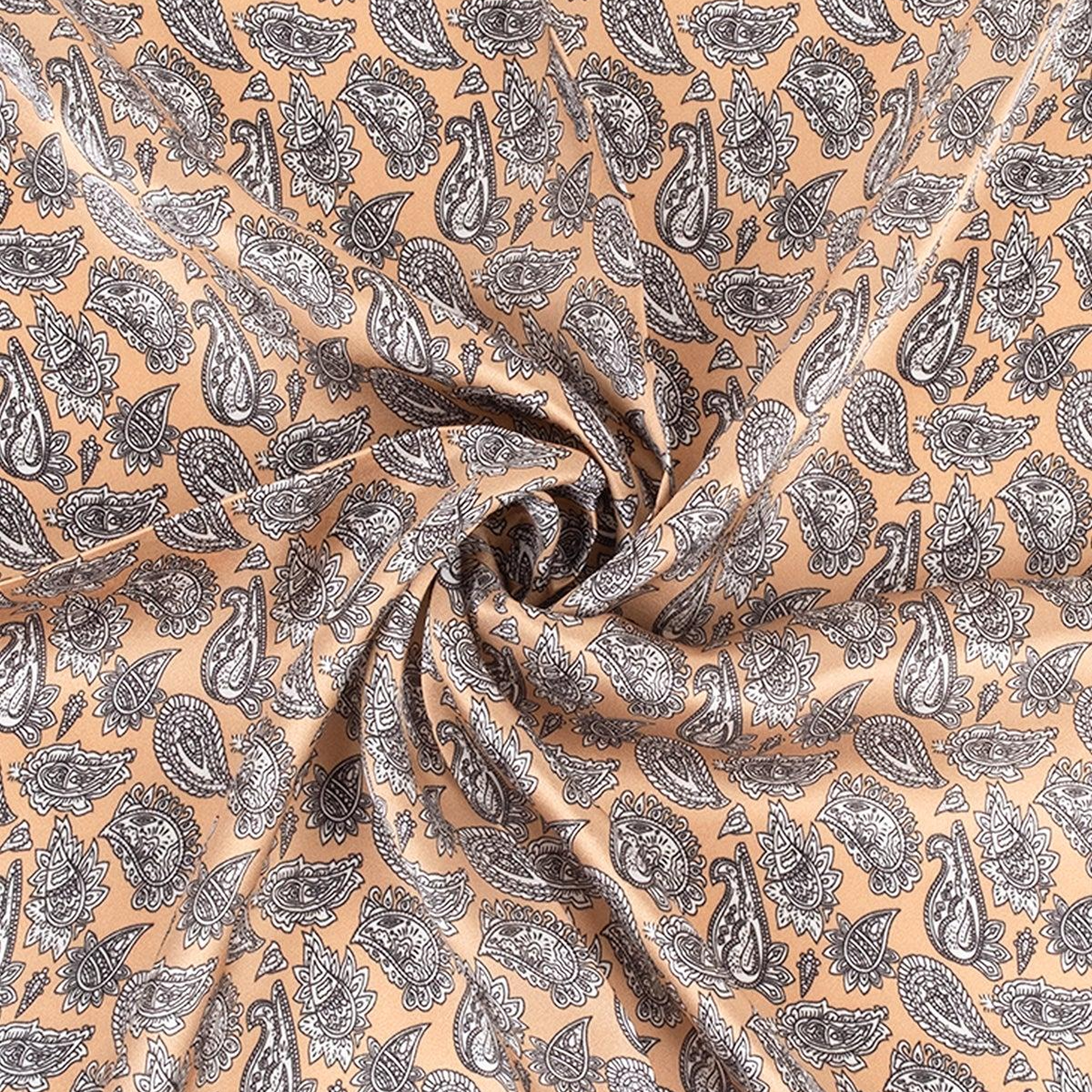 Gri Laila Saf İpek Küçük Kare Eşarp 53x53 cm
