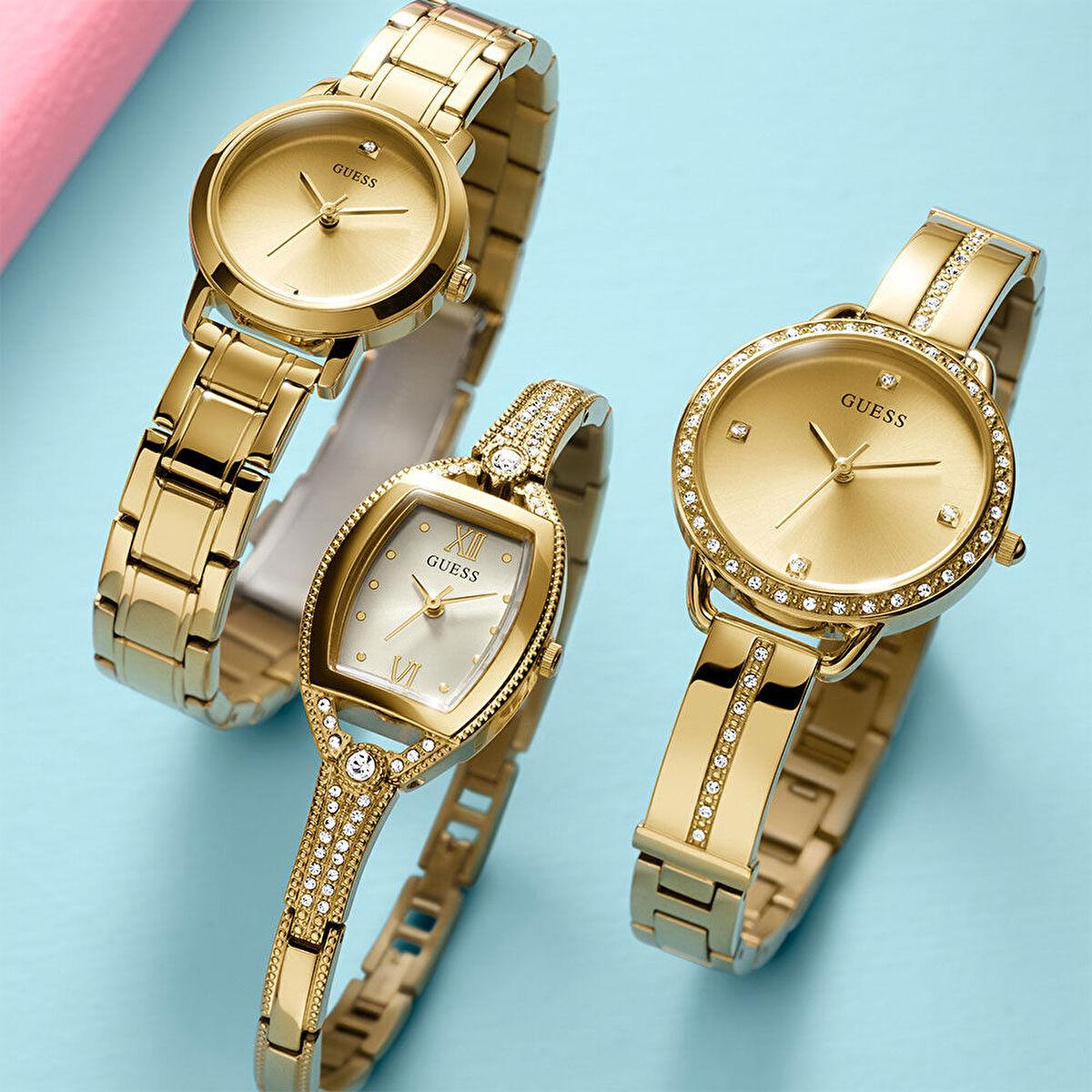 Guess GUGW0244L2 Pırlantalı Kadın Kol Saati