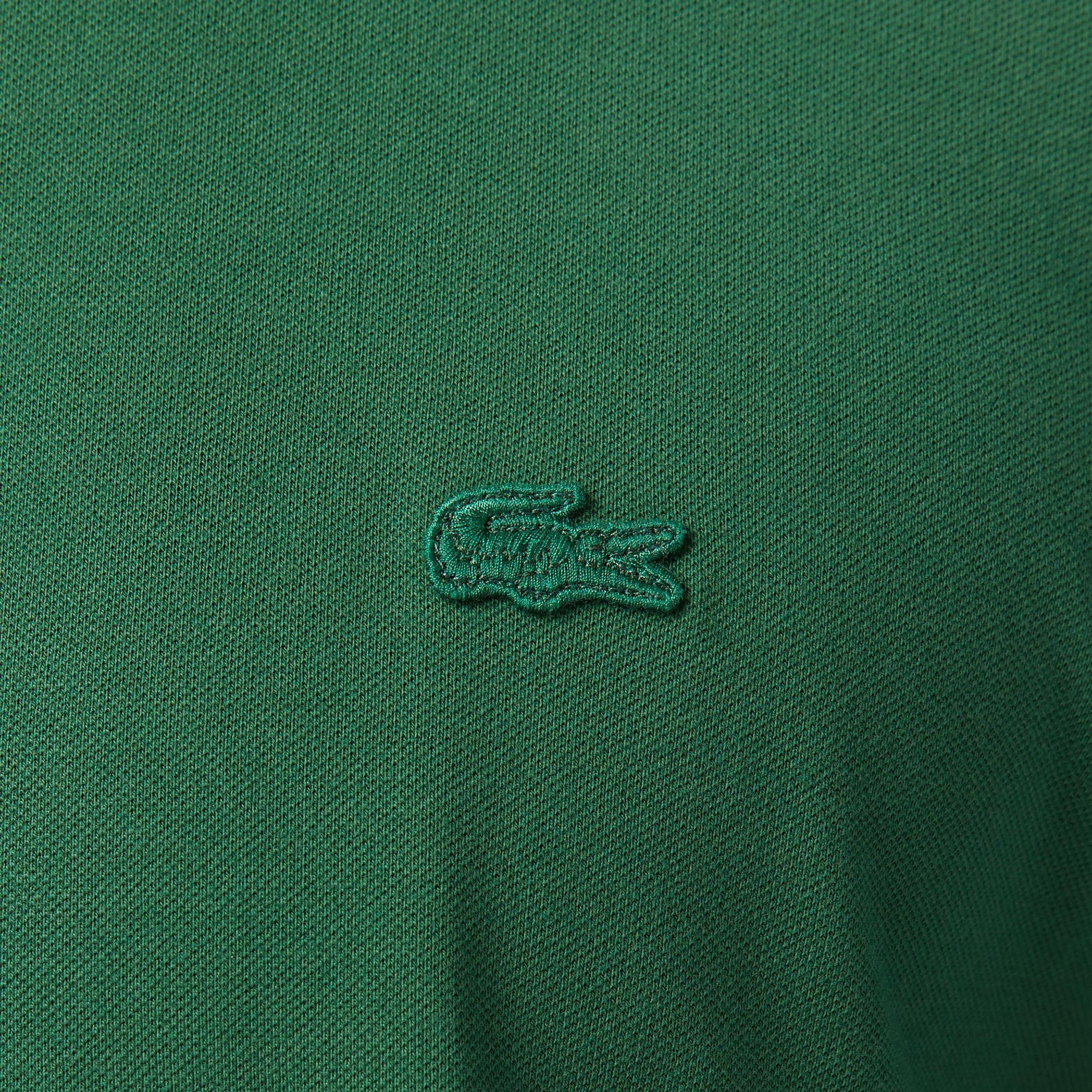 Erkek Regular Fit Bisiklet Yaka Yeşil T-Shirt