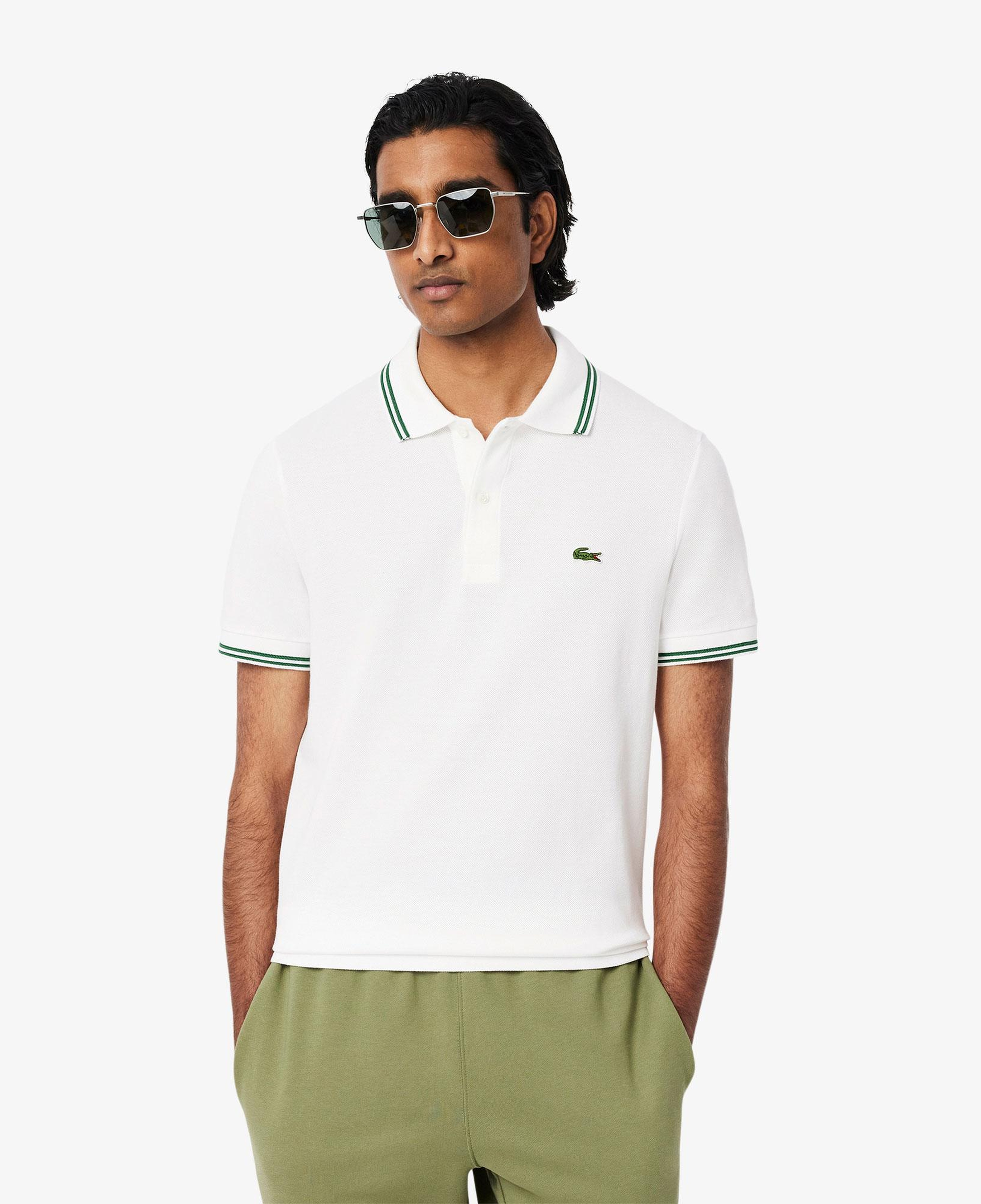 L.12.12 Erkek Regular Fit Beyaz Polo