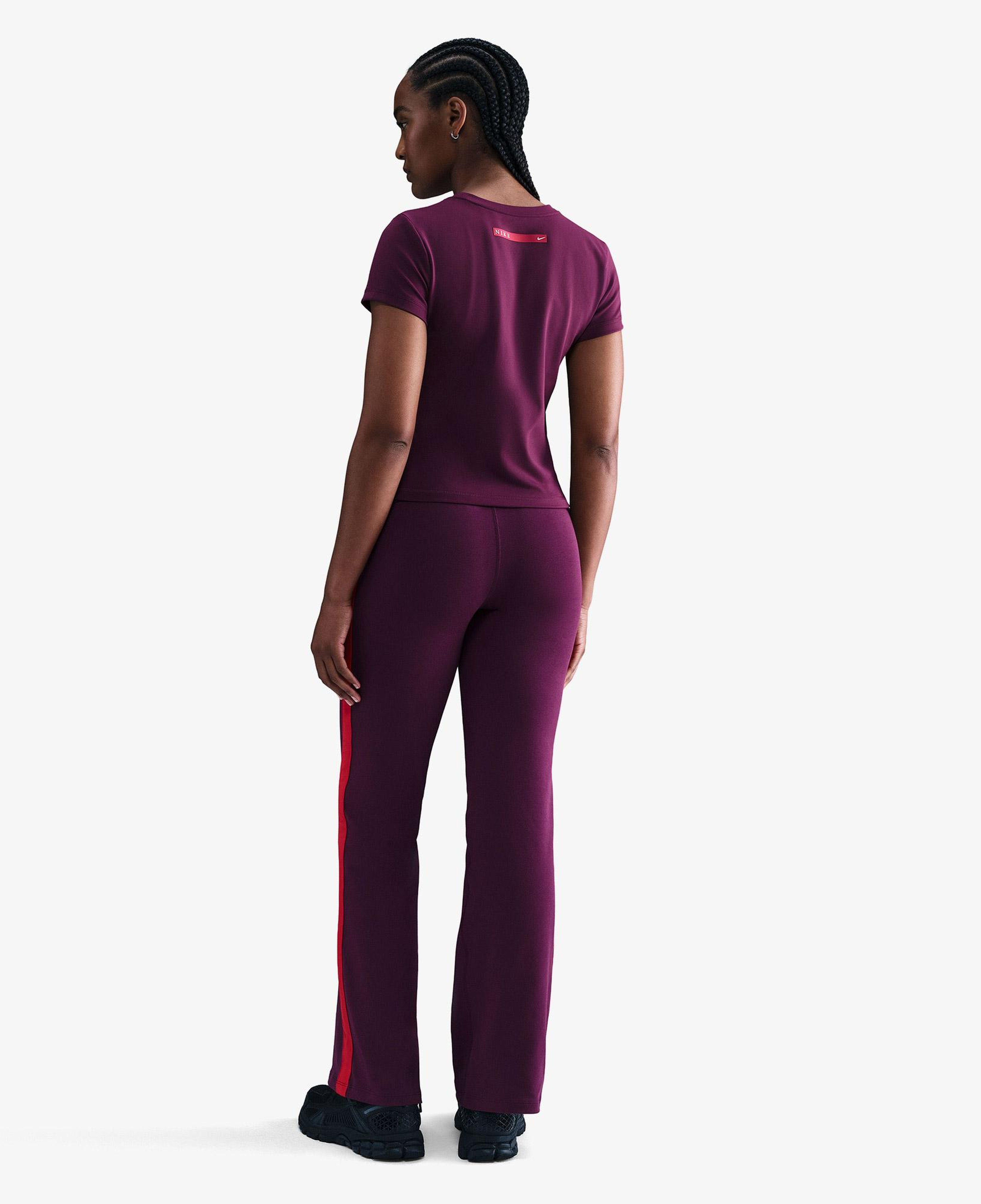 Nike Sportswear Heritage Kadın Bordo Eşofman Altı