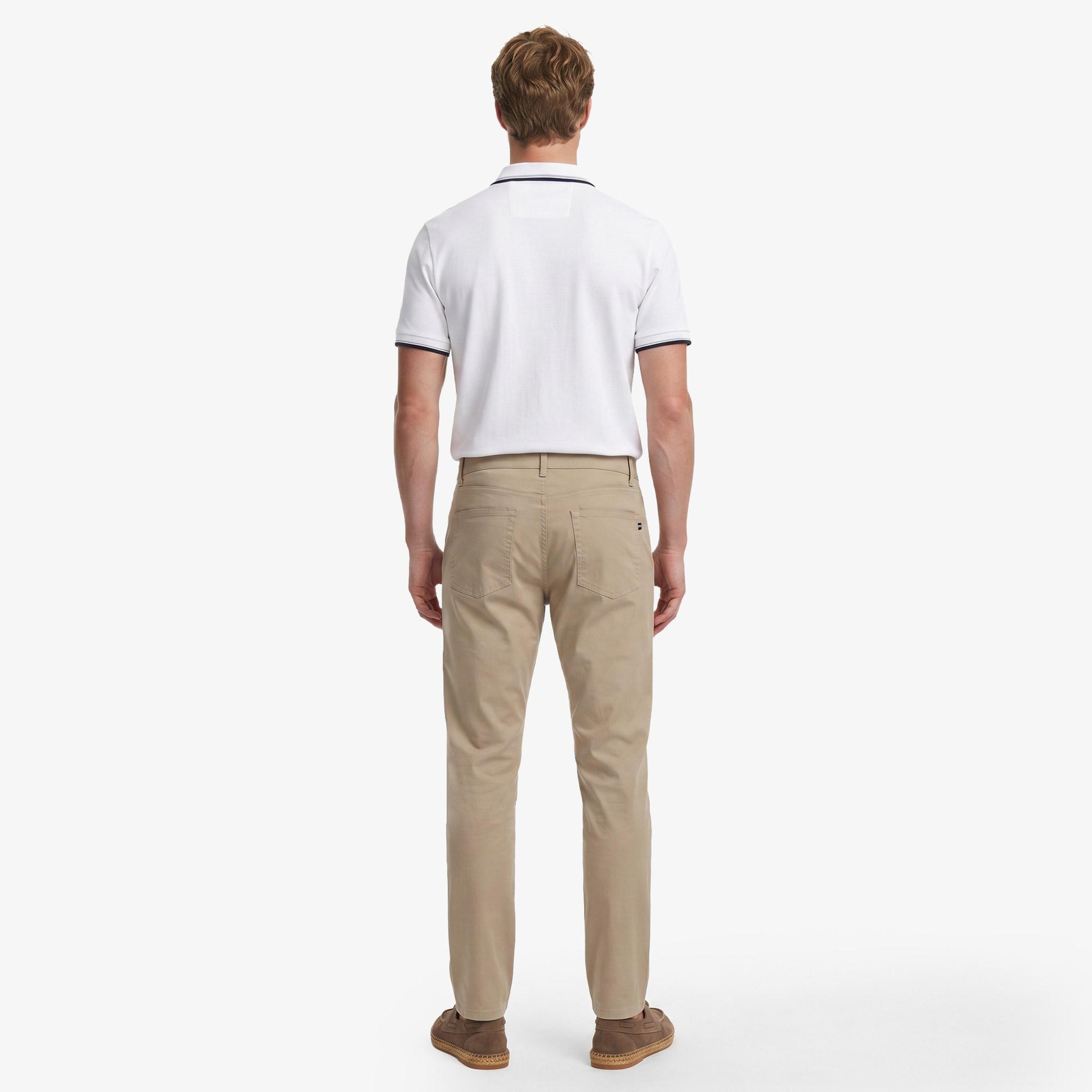 Nautica Erkek Kahverengi Slim Fit Pantolon