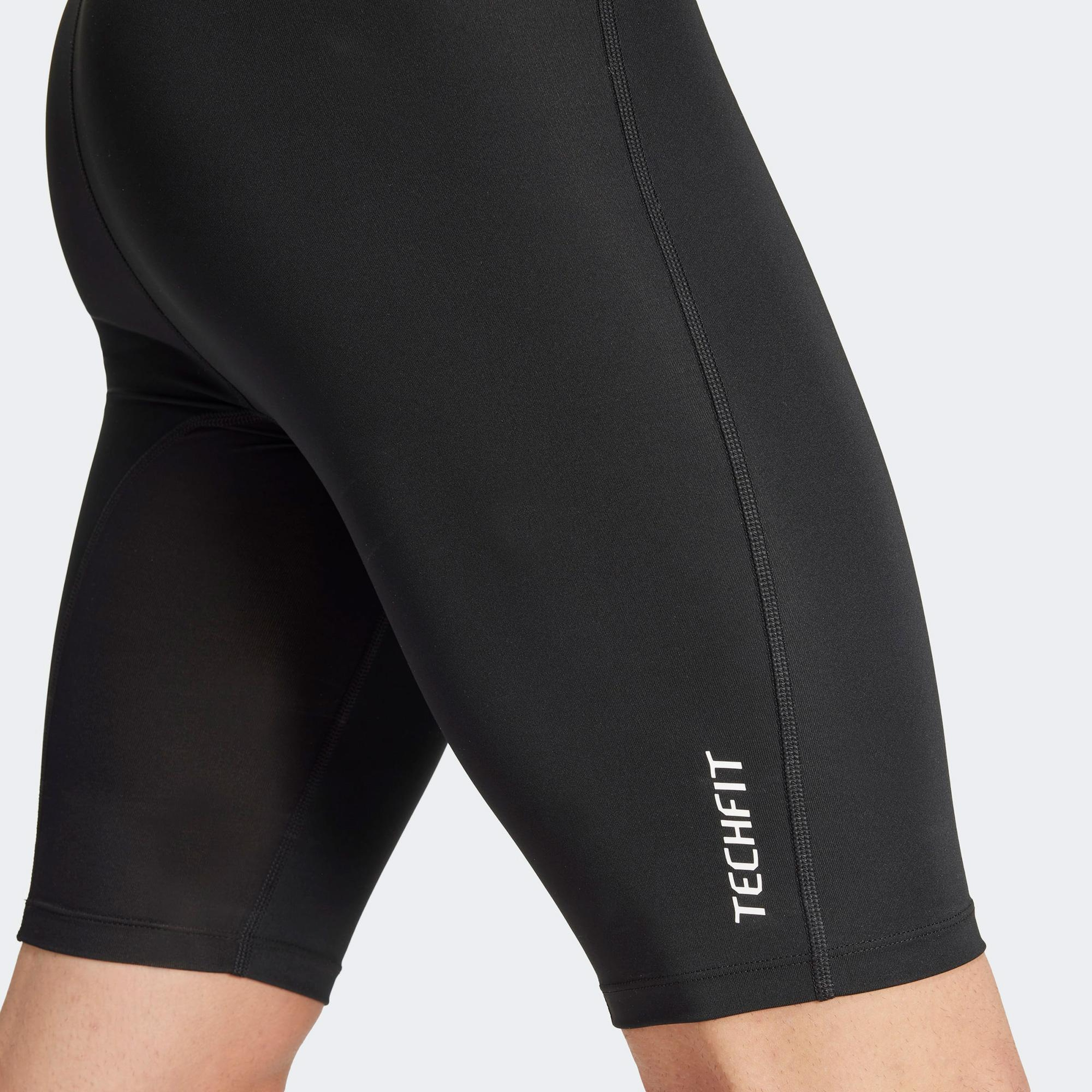 adidas Techfit Compression Training Erkek Siyah Kısa Tayt