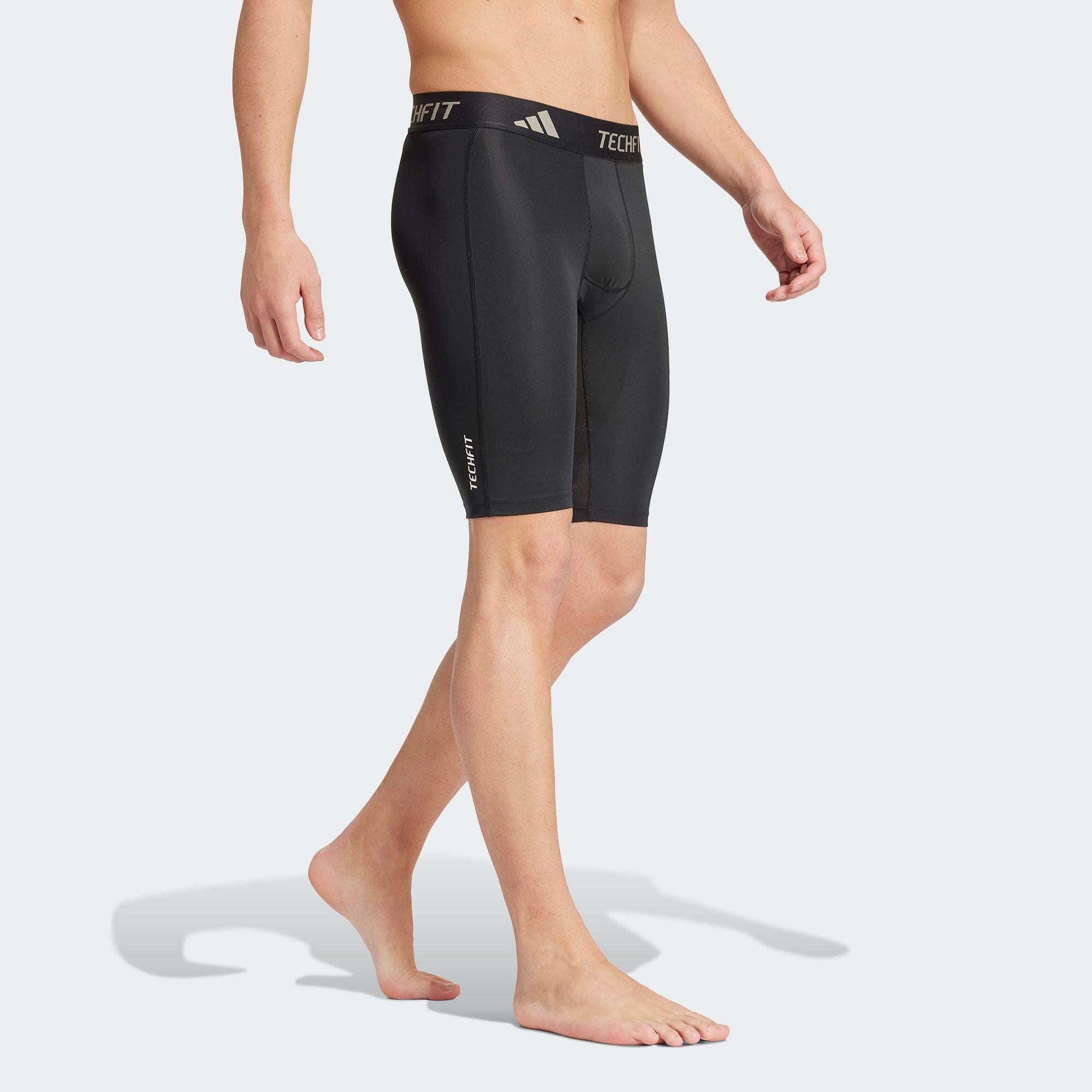 adidas Techfit Compression Training Erkek Siyah Kısa Tayt