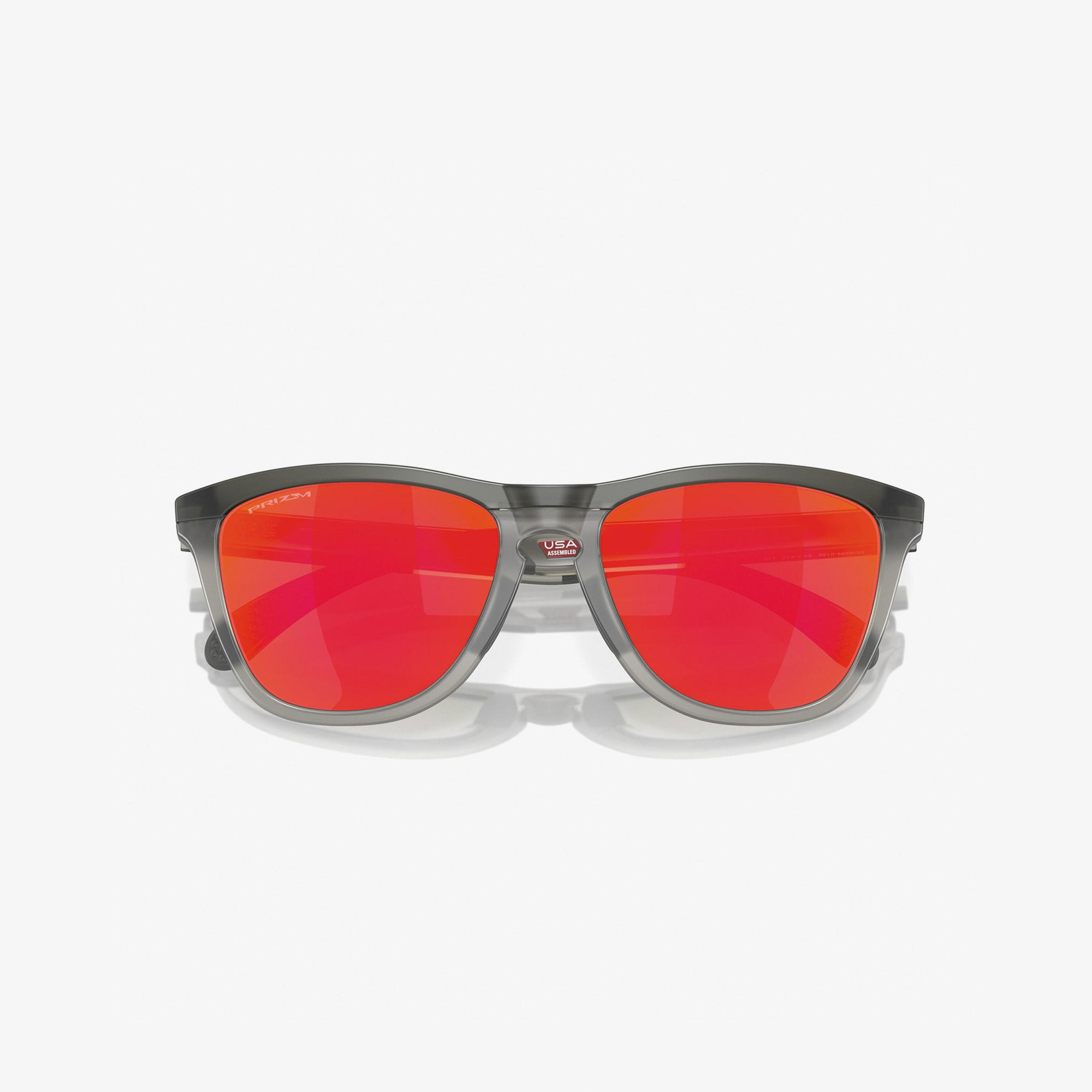 OAKLEY 0OO9284 Injected Erkek Gri Güneş Gözlüğü