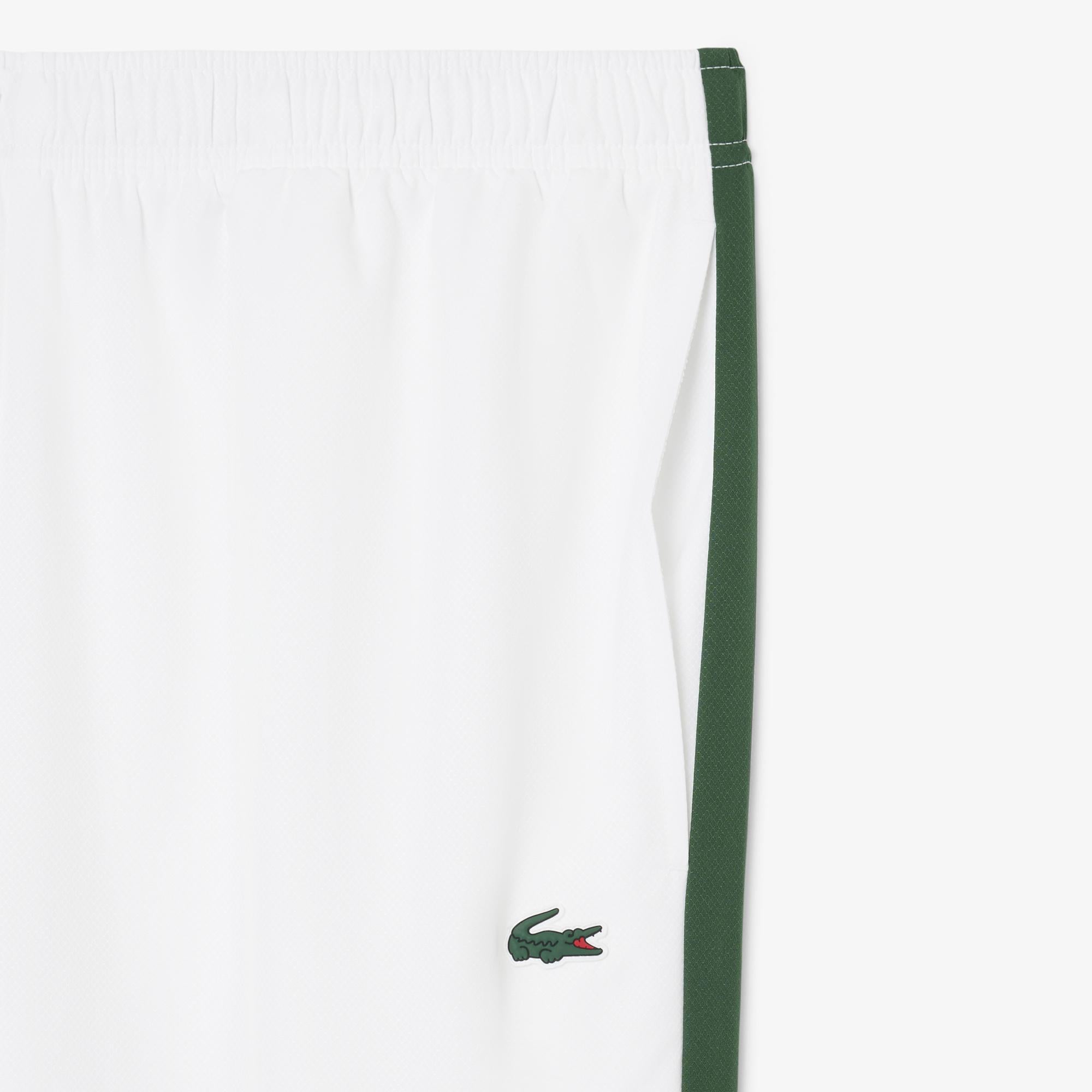Lacoste Erkek Regular Fit Renk Bloklu Beyaz Eşofman Takımı
