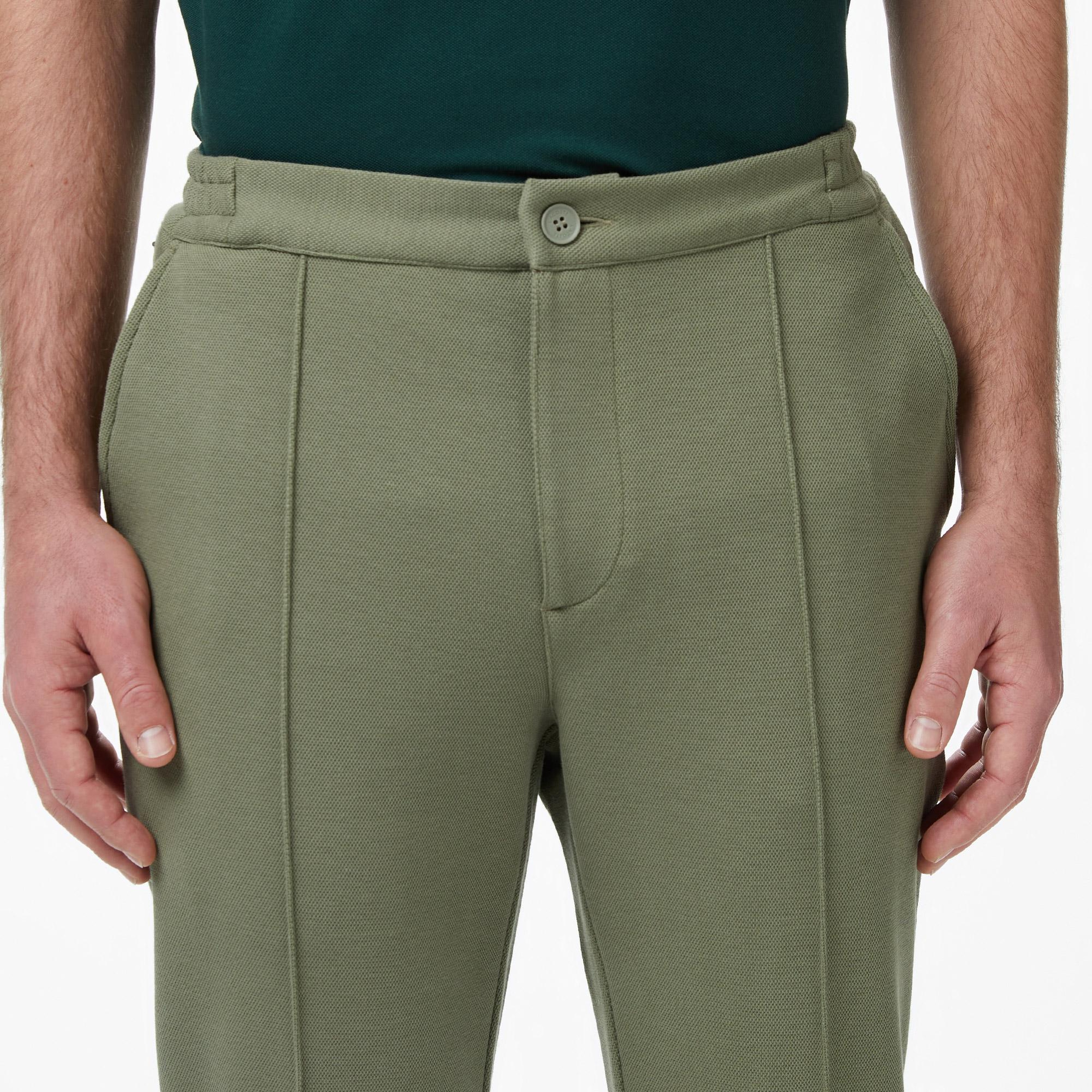 Erkek Regular Fit Haki Pantolon