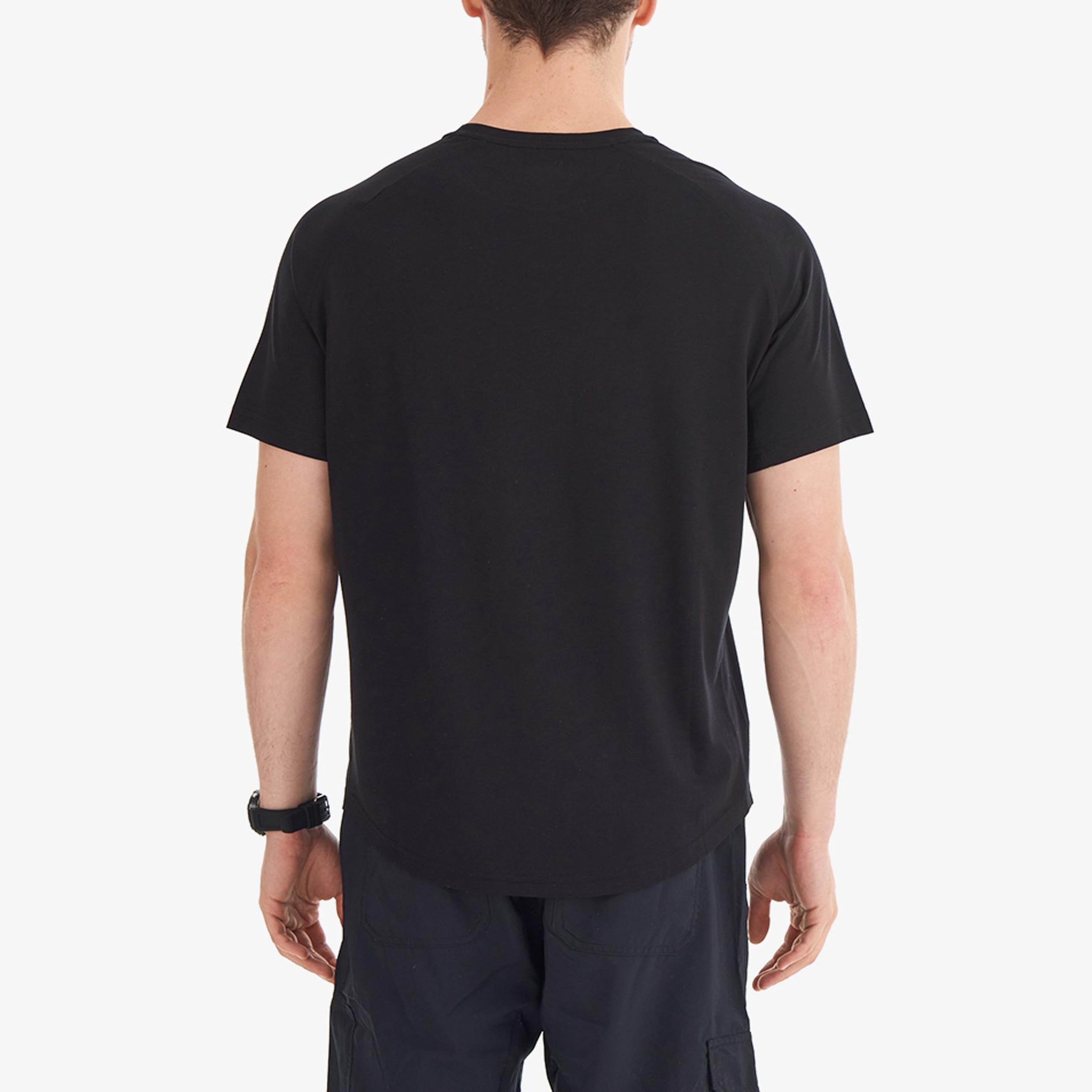 Columbia Comfort Ss Erkek Siyah T-Shirt