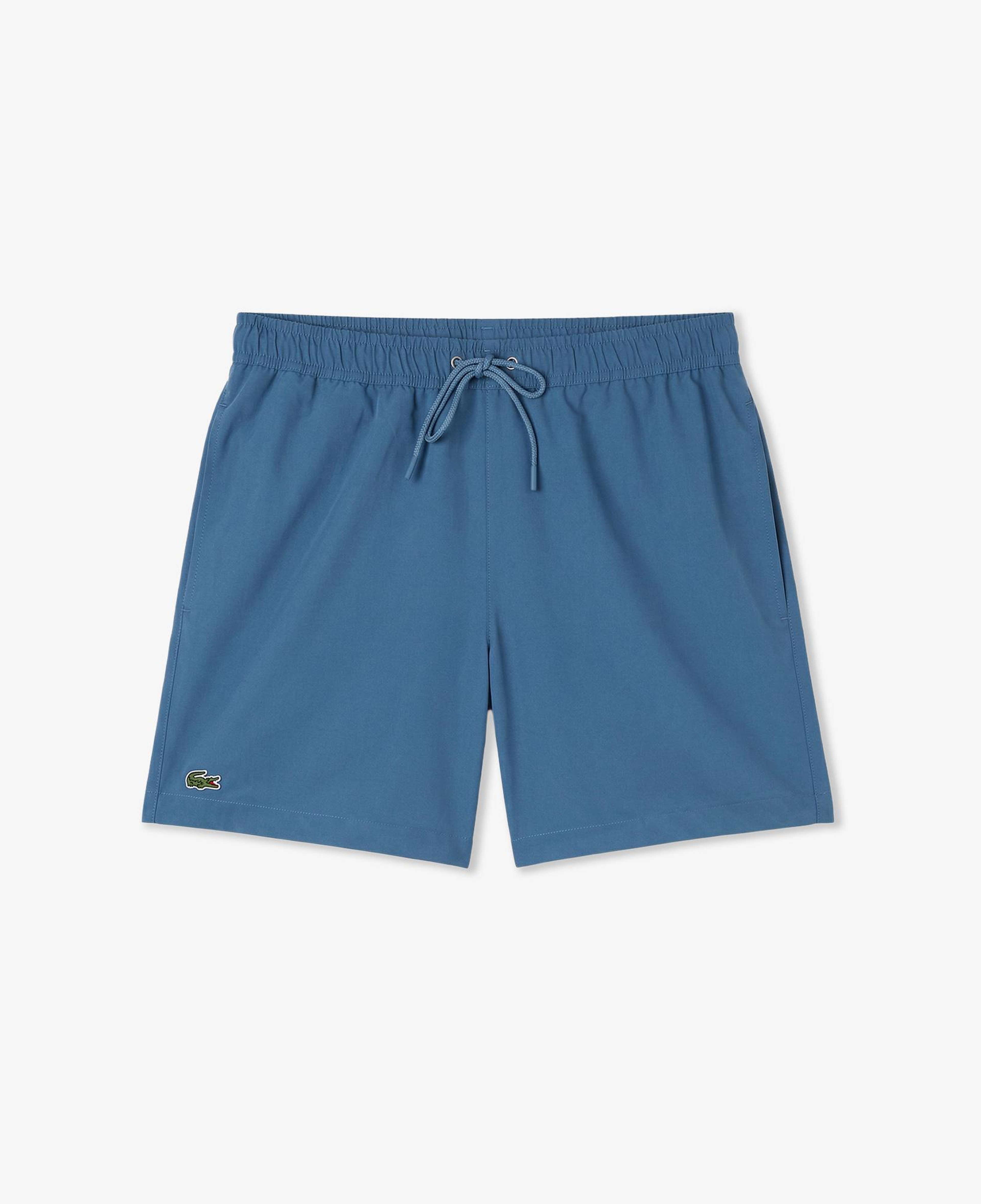 Erkek Regular Fit Mavi Deniz Şortu