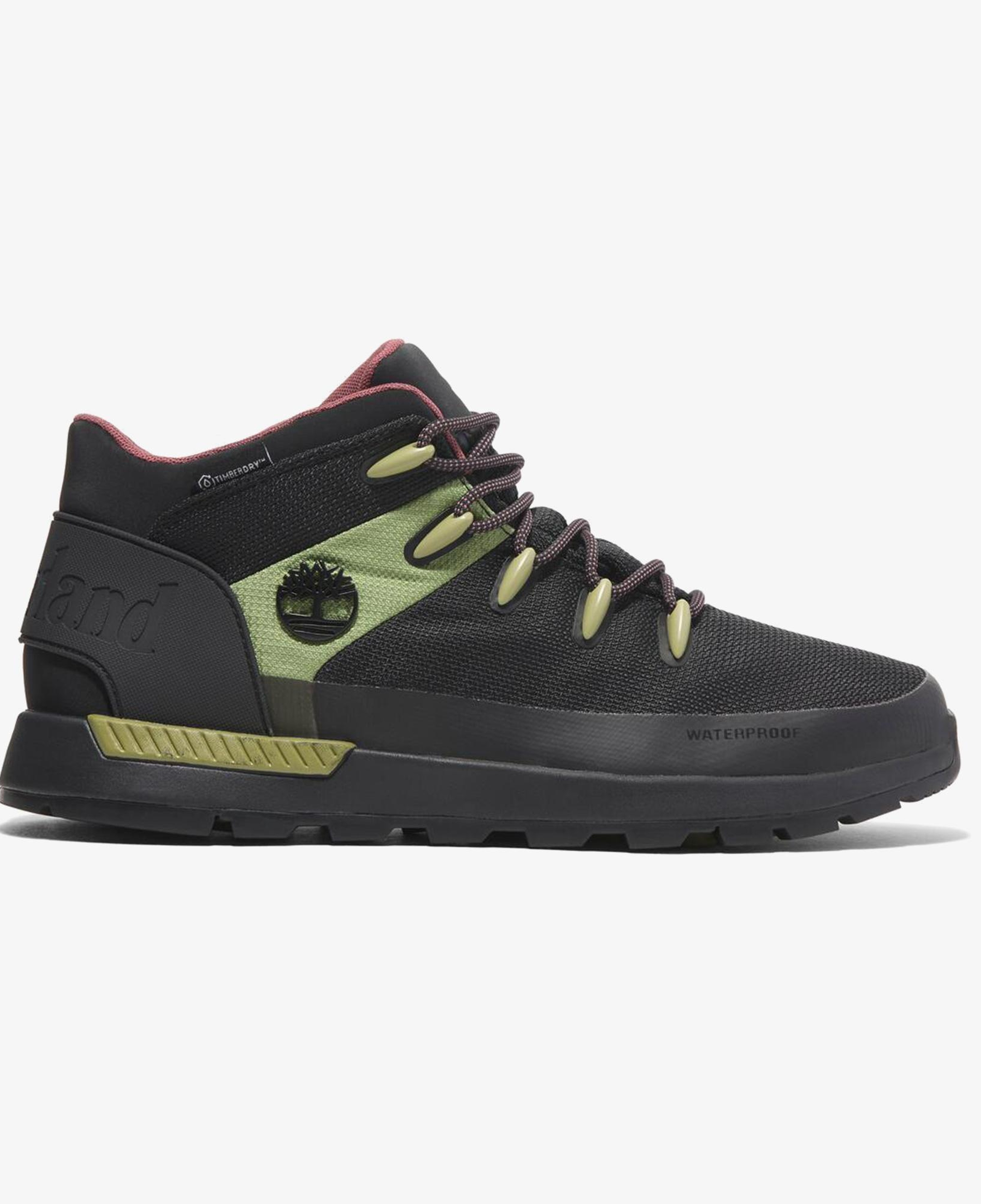 Timberland Sprint Trekker Mid Lace Up Waterproof Sn Erkek Siyah Outdoor Ayakkabı