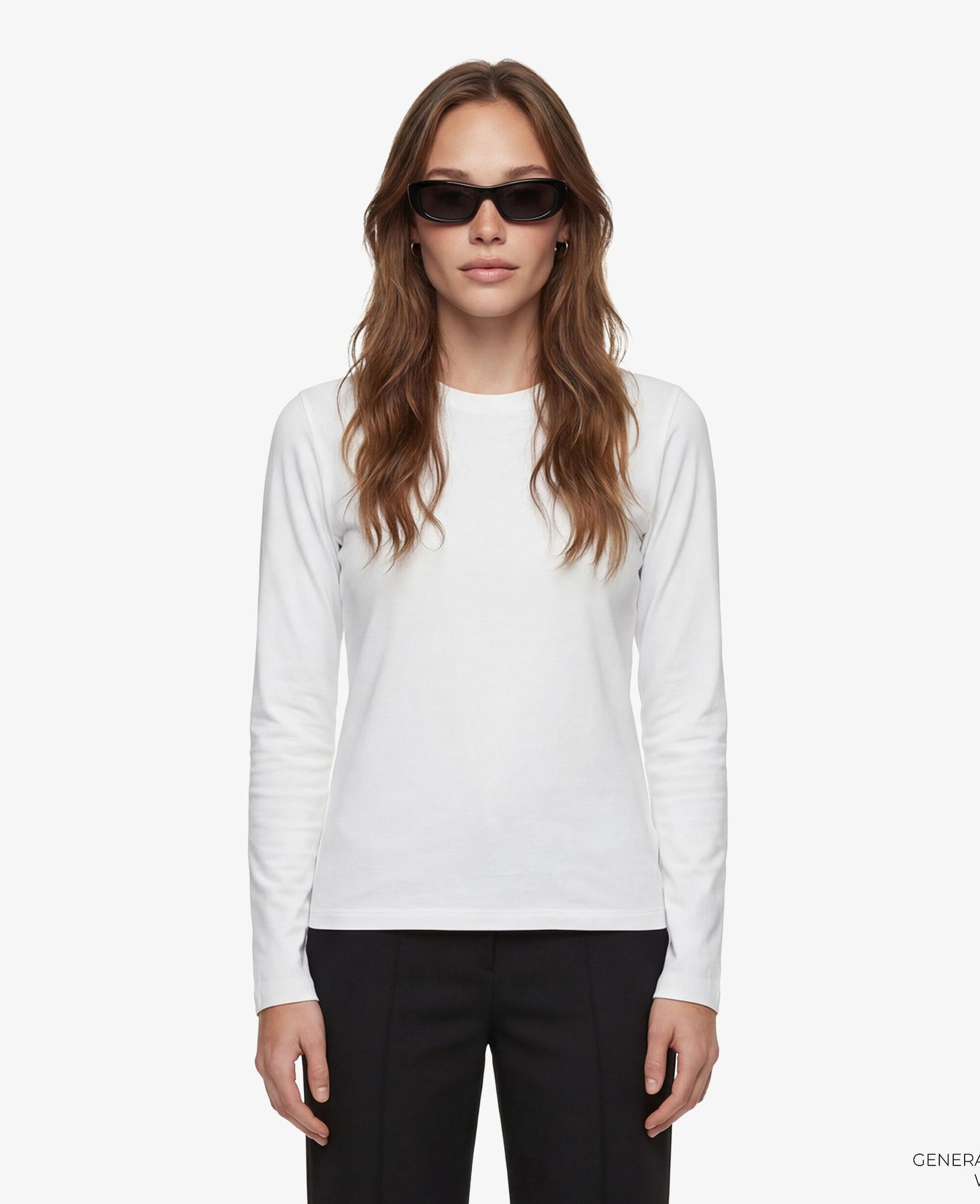 Fabby Kadın Beyaz T-Shirt