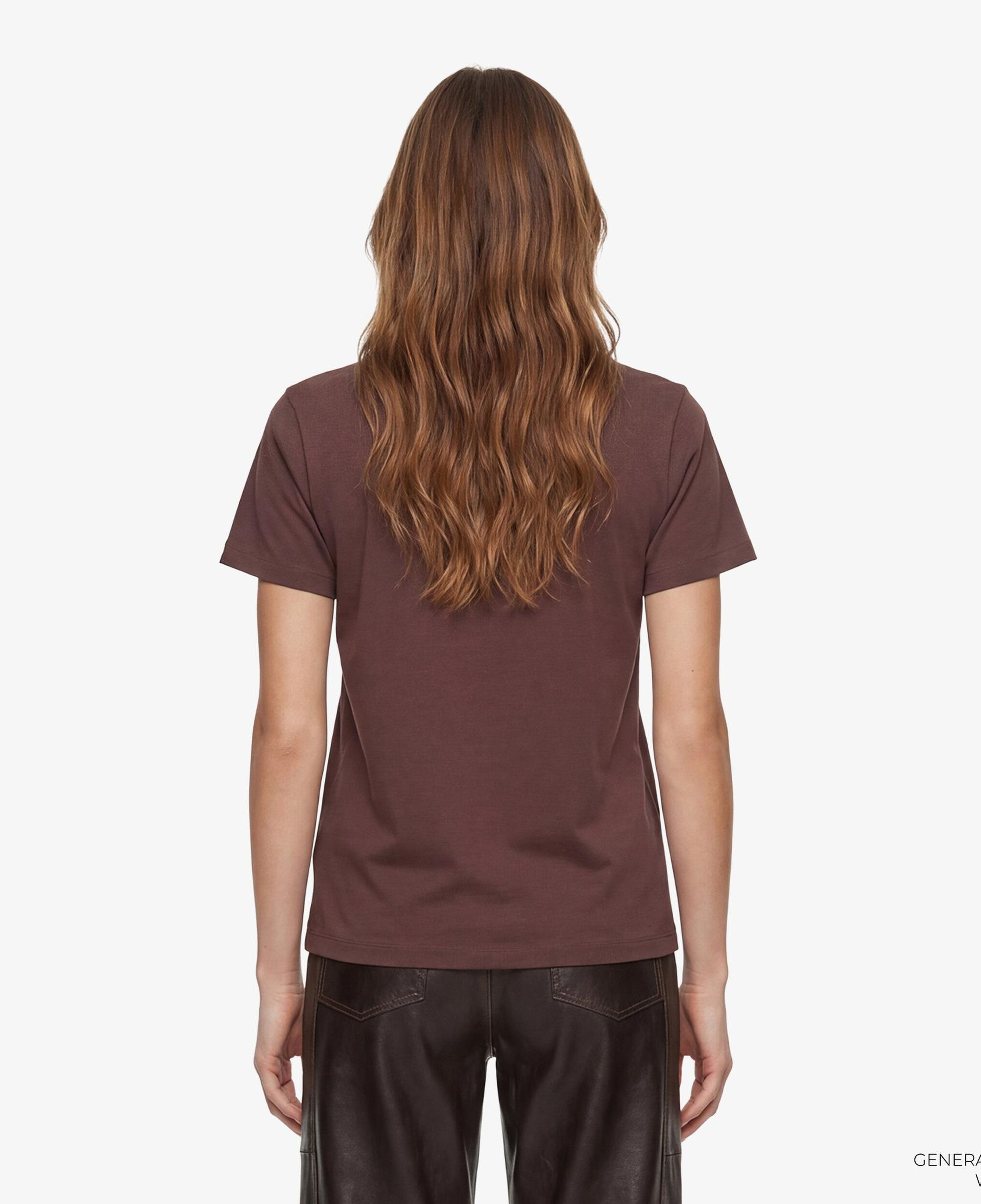 Fabby Kadın Kahverengi T-Shirt