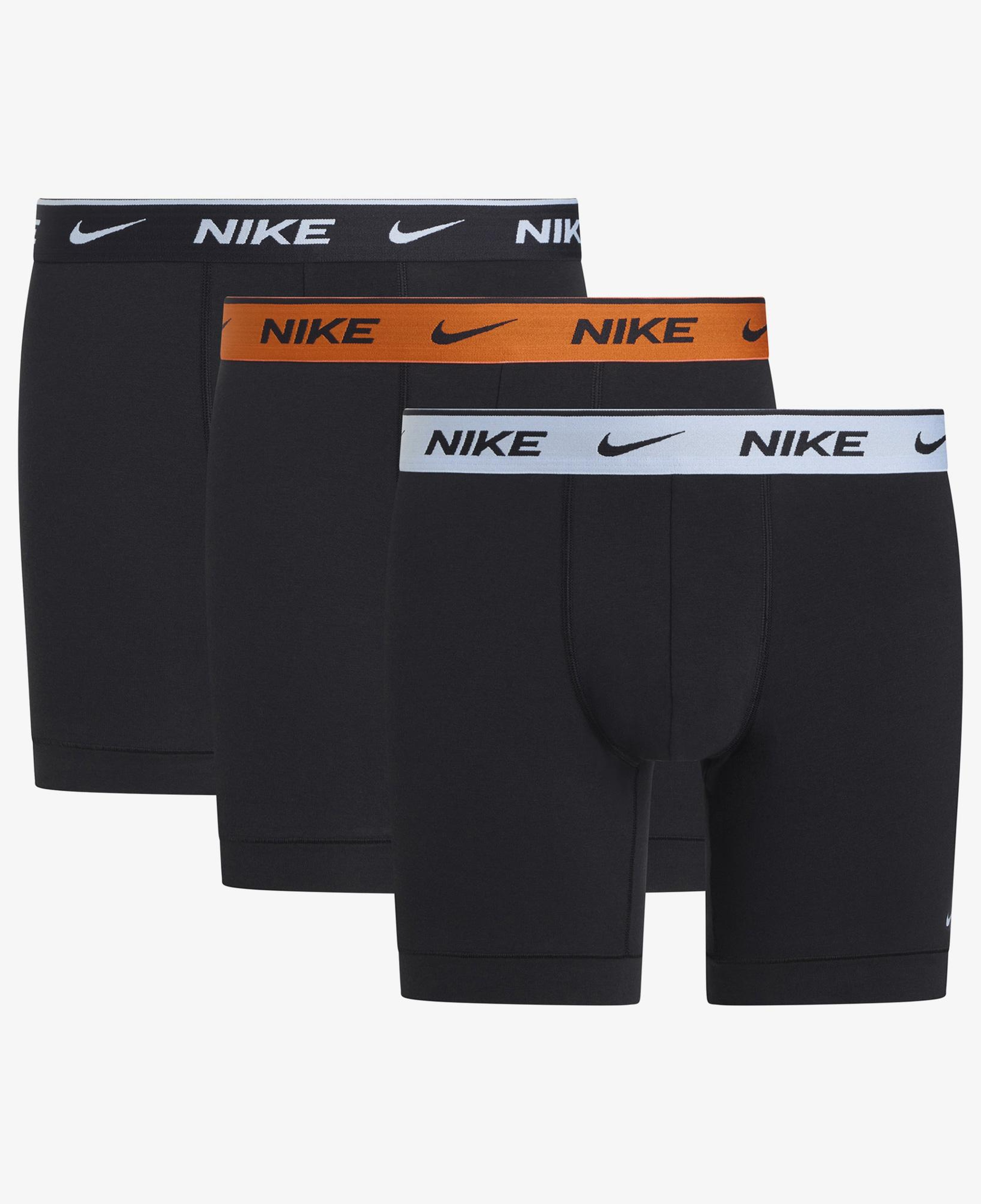 Nike Brief 3' lü Erkek Siyah Boxer