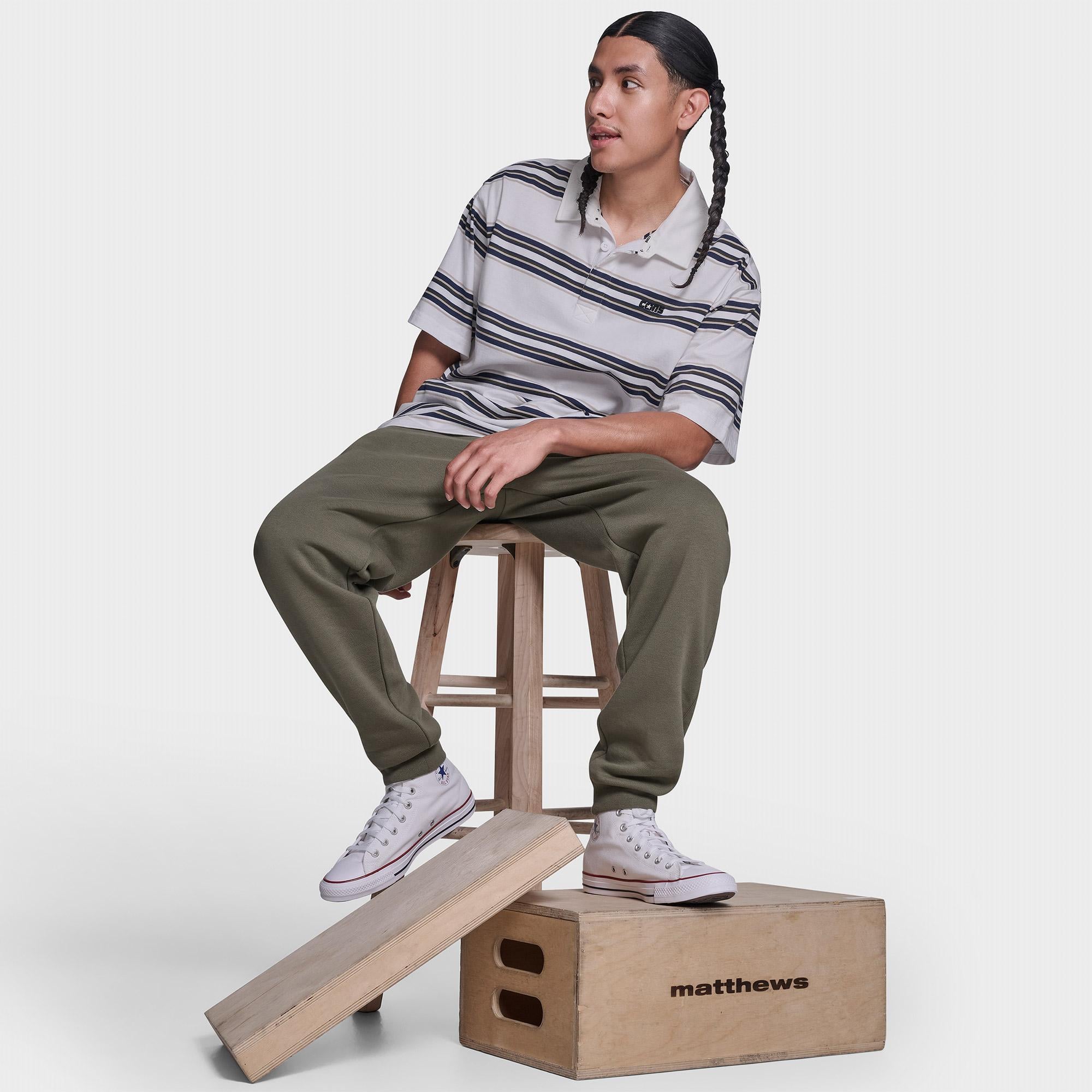 Converse Erkek Beyaz CONS Polo T-Shirt