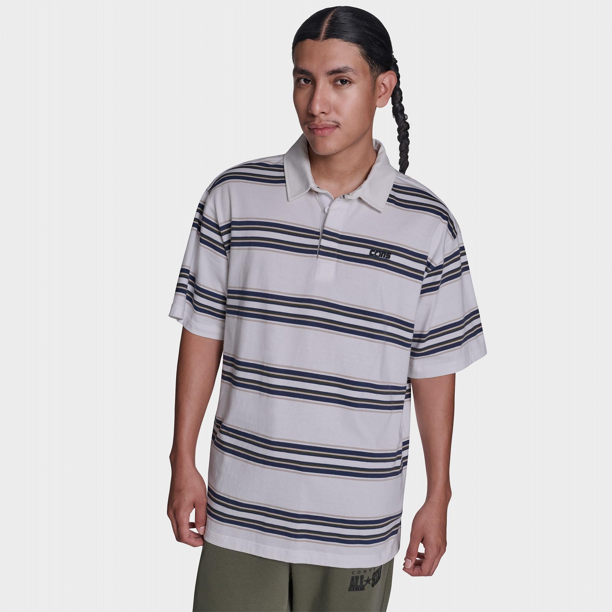 Converse Erkek Beyaz CONS Polo T-Shirt