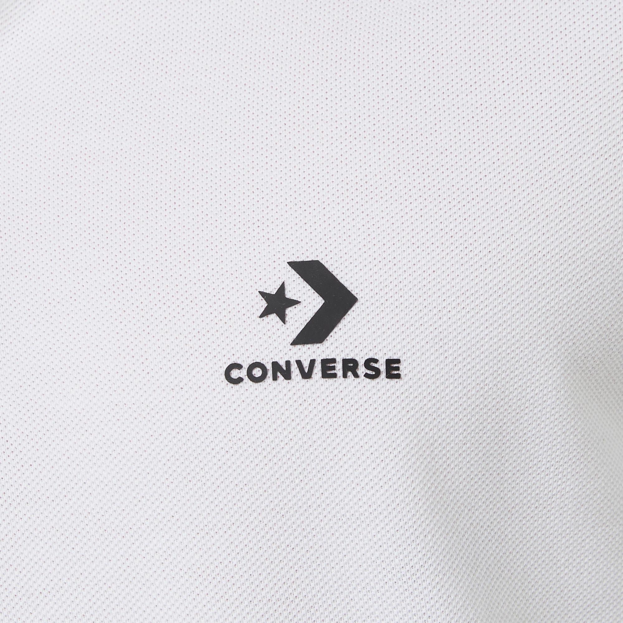 Converse Erkek Beyaz Polo Yaka T-Shirt